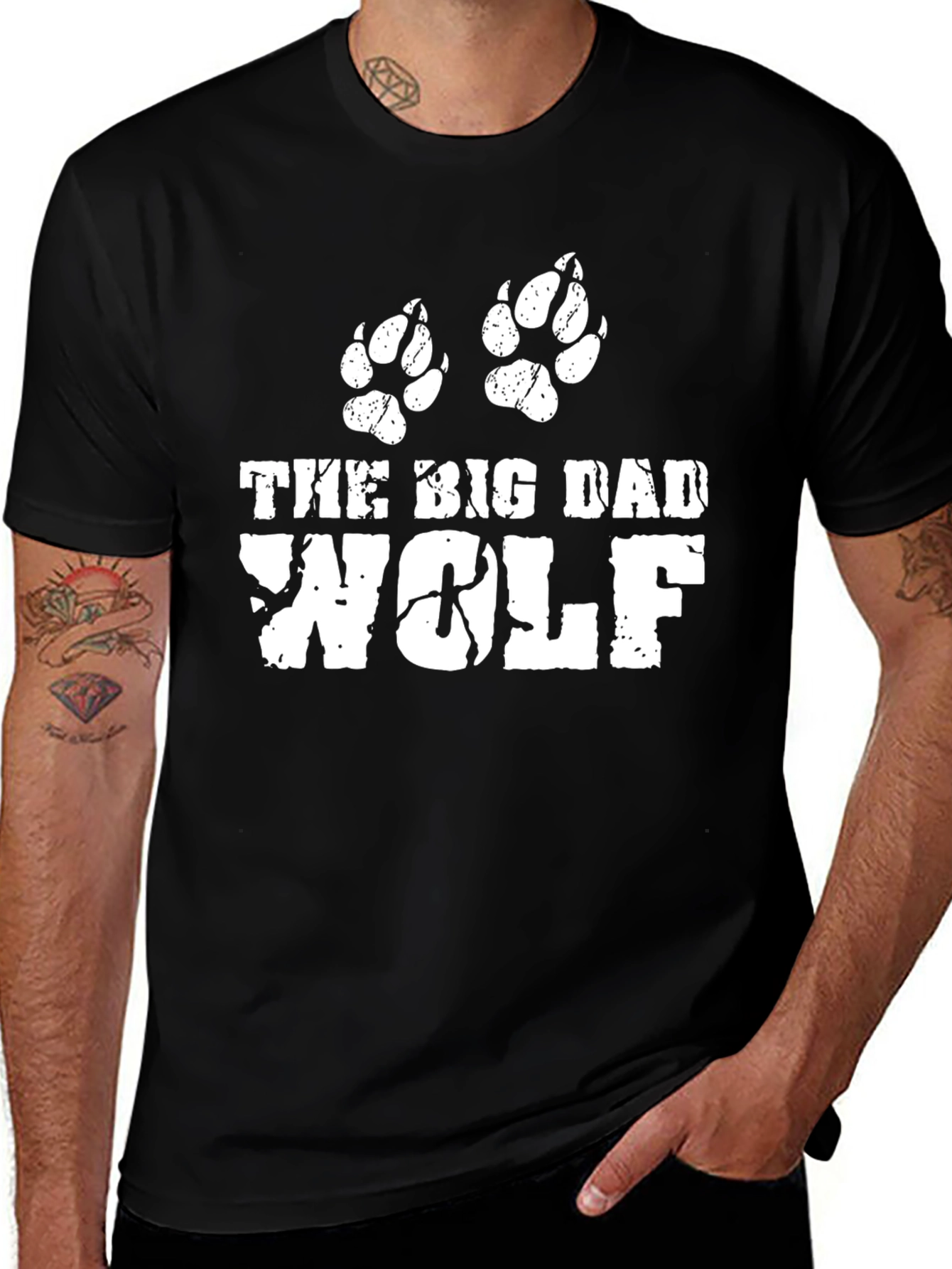 Variant 20 of The Big Dad Wolf Graphic Tee - Father's Day