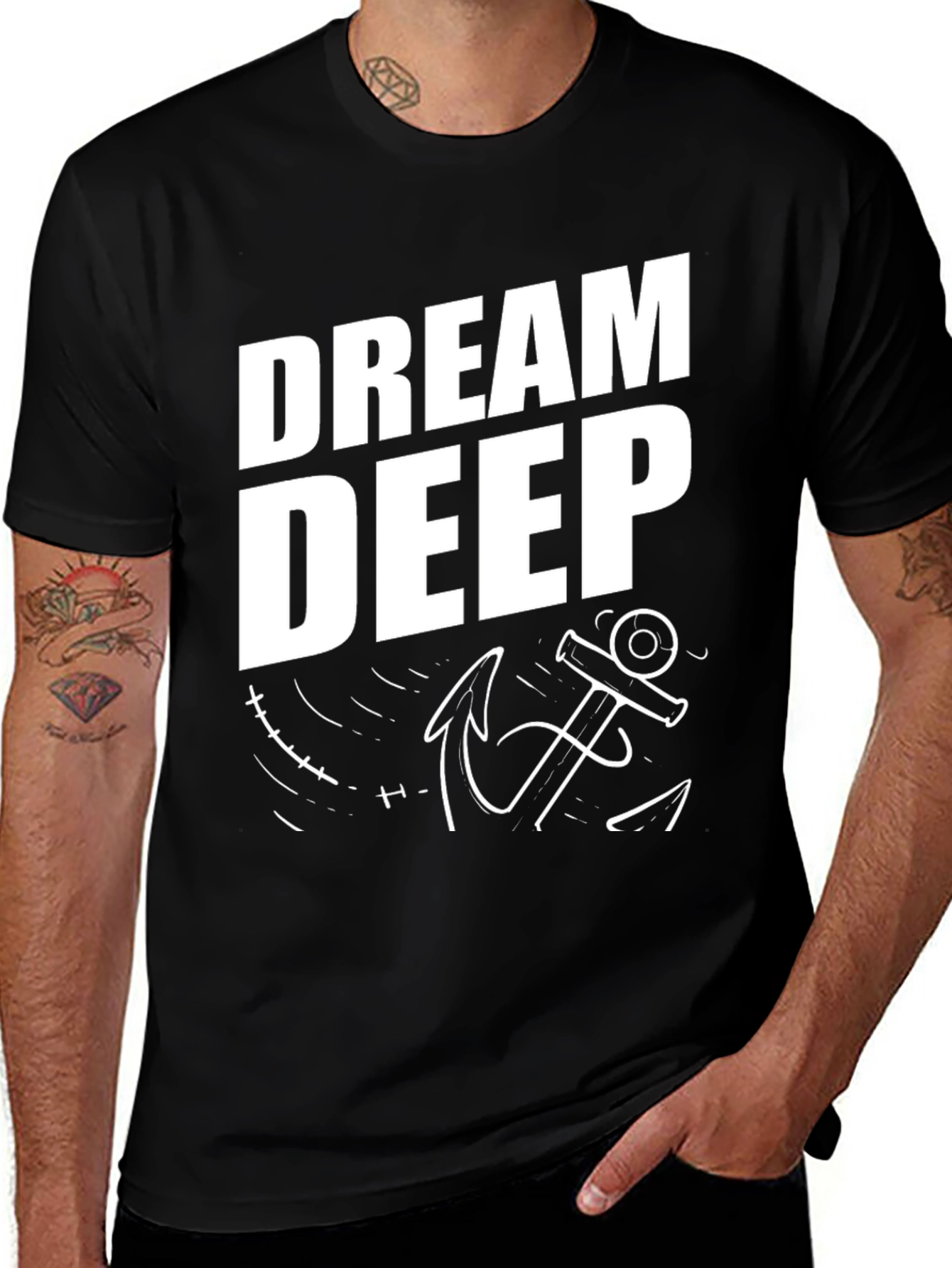 Variant 23 of Dream Deep Anchor T-Shirt