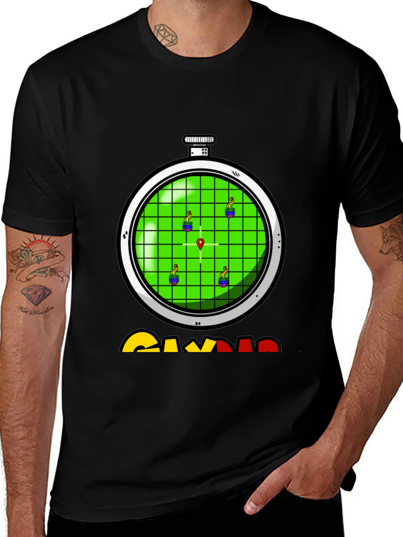Dragon Ball Radar Graphic Tee - Find the Dragon Balls!