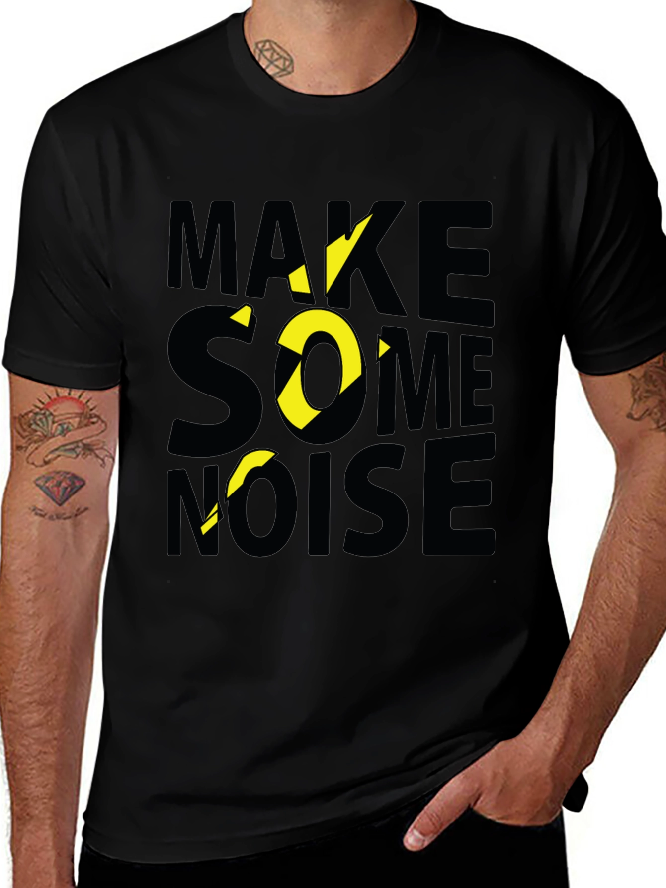 Variant 10 of Make Some Noise Graphic T-Shirt
