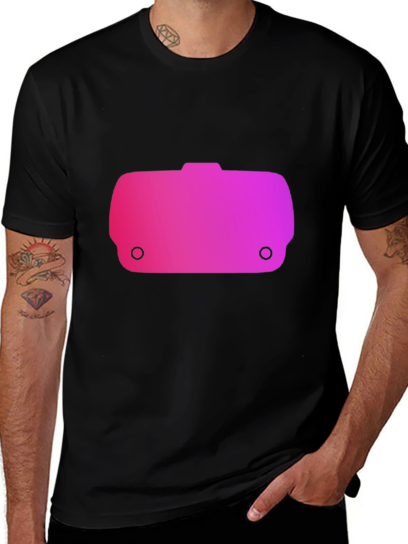 VR Headset Graphic Tee - Gamer Style