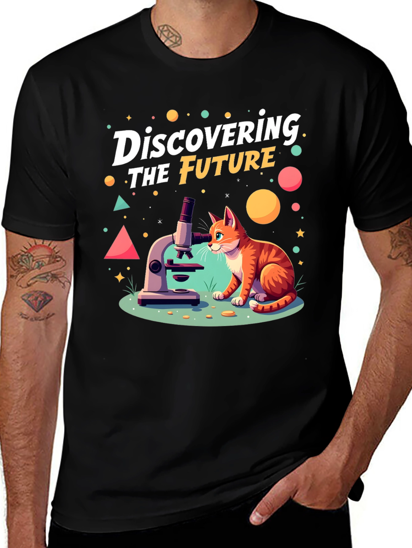 Variant 12 of Discovering The Future Graphic T-Shirt