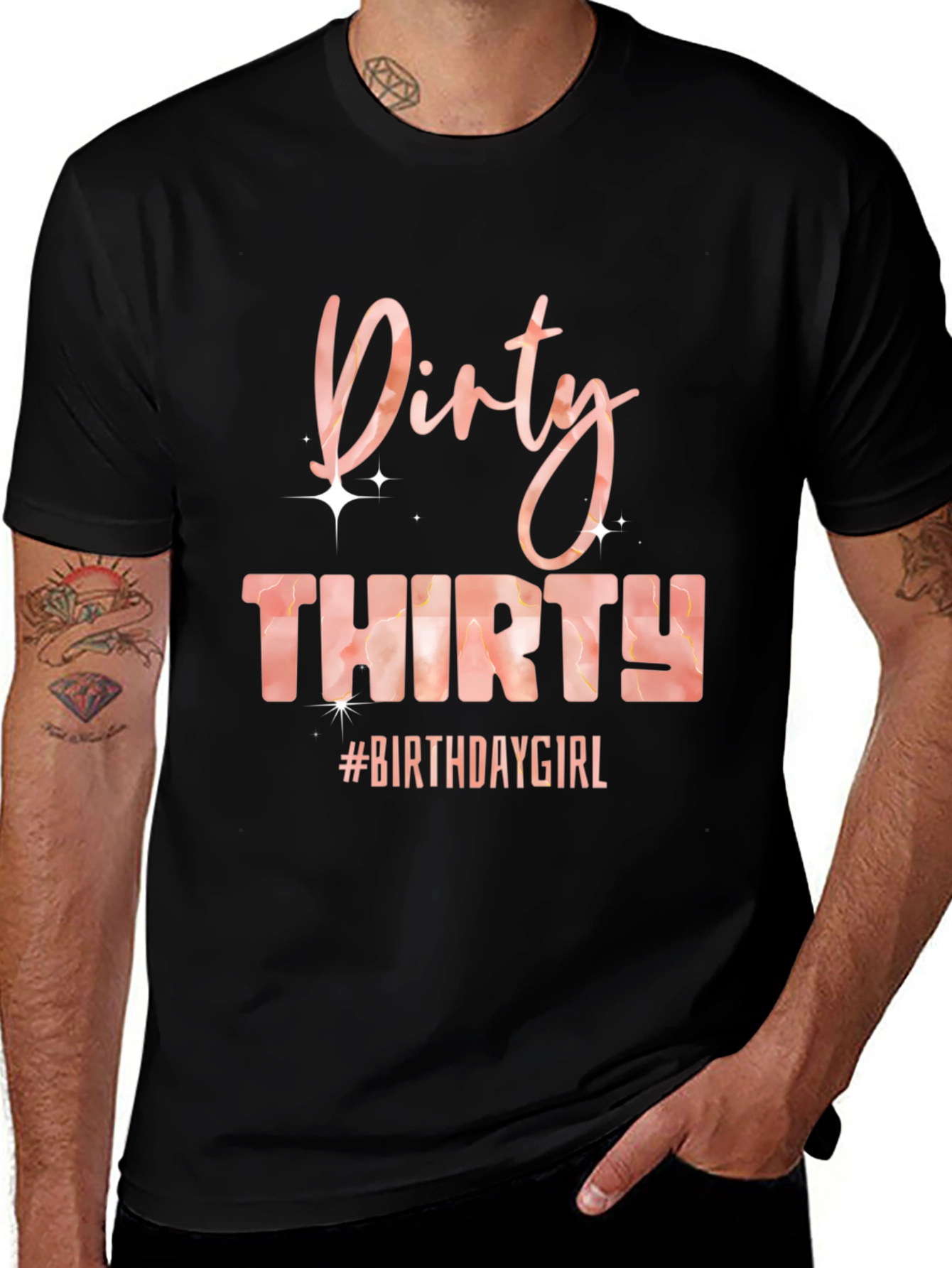 Dirty Thirty Birthday Girl T-Shirt