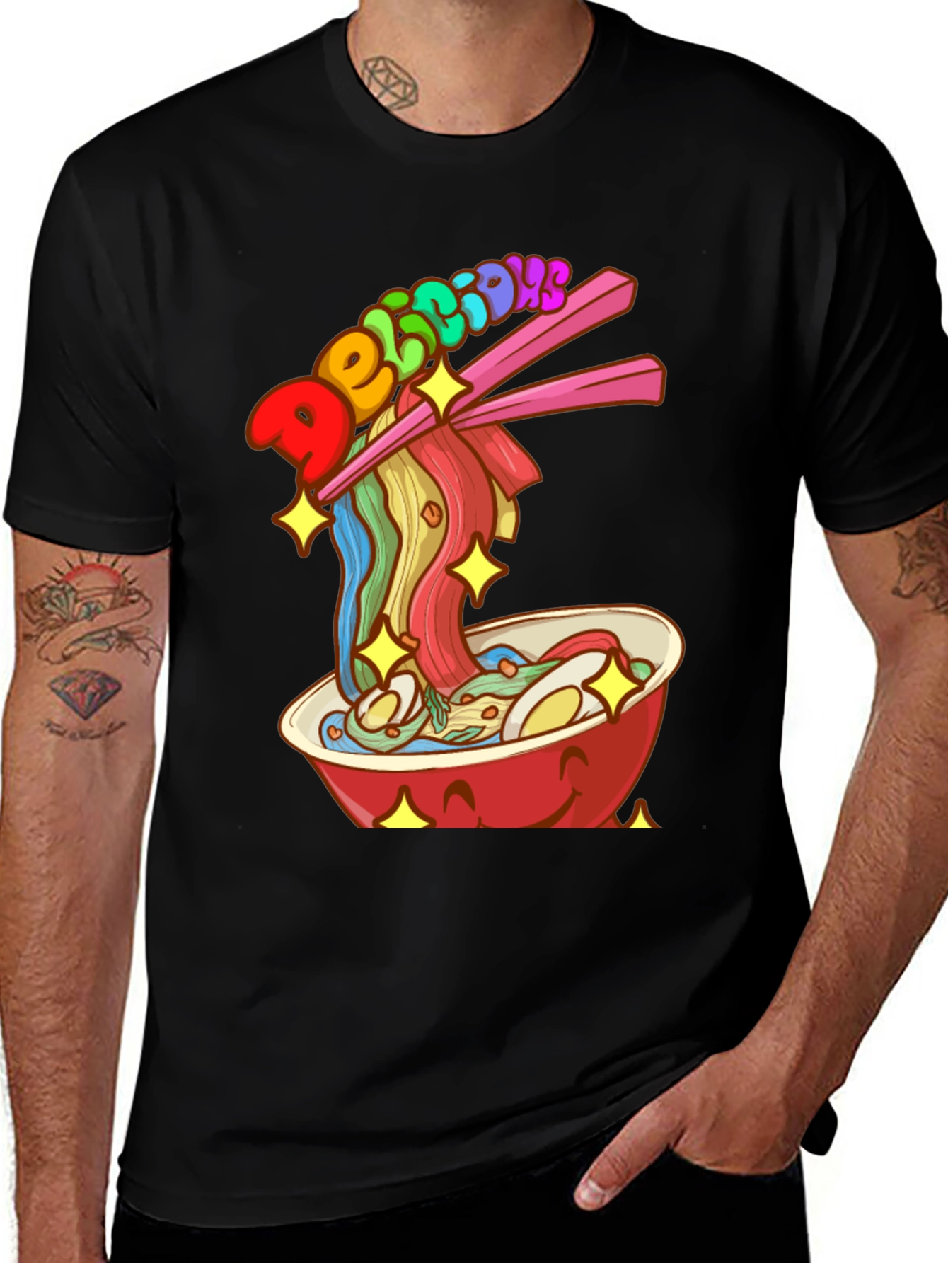 Variant 9 of Delicious Ramen T-Shirt - Foodie Style