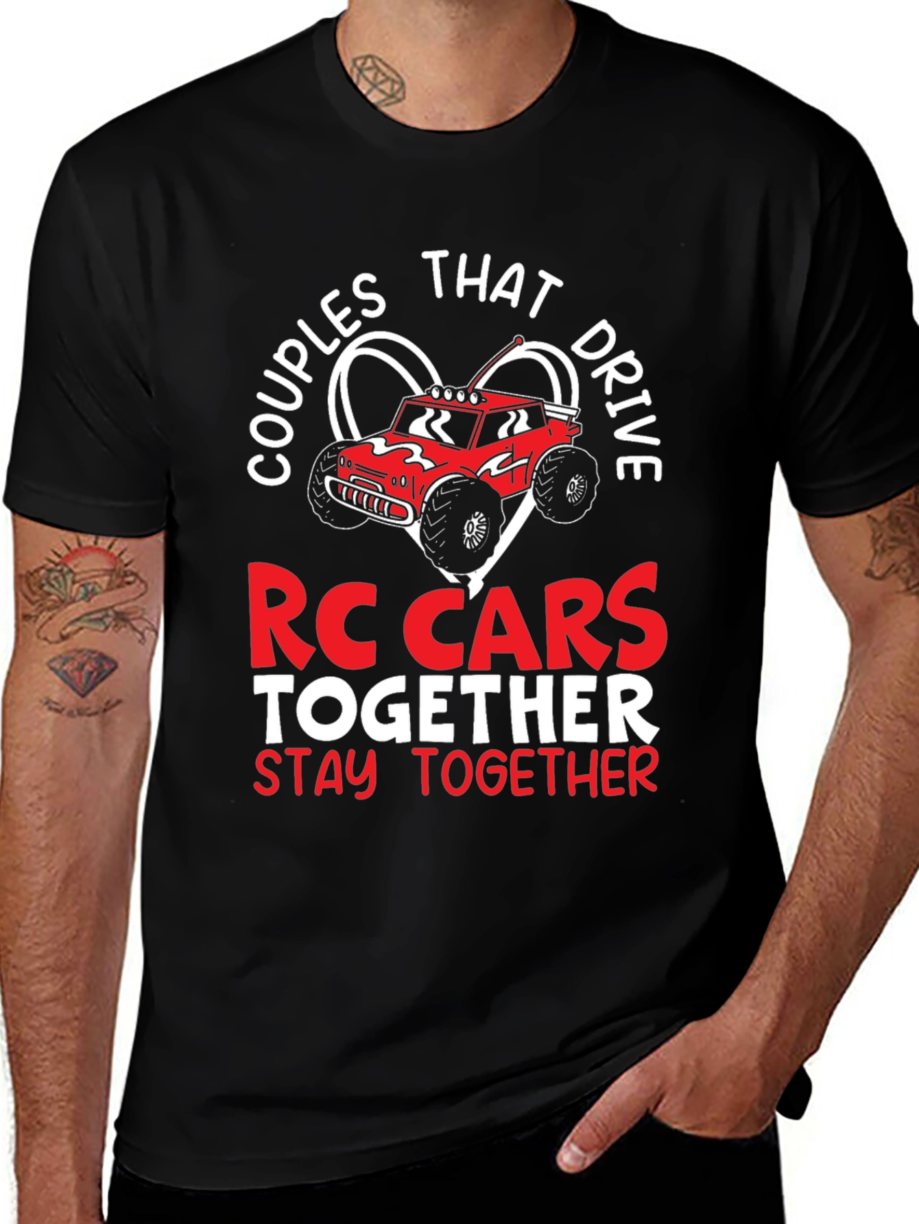 Couples That Drive RC Cars Together T-Shirt