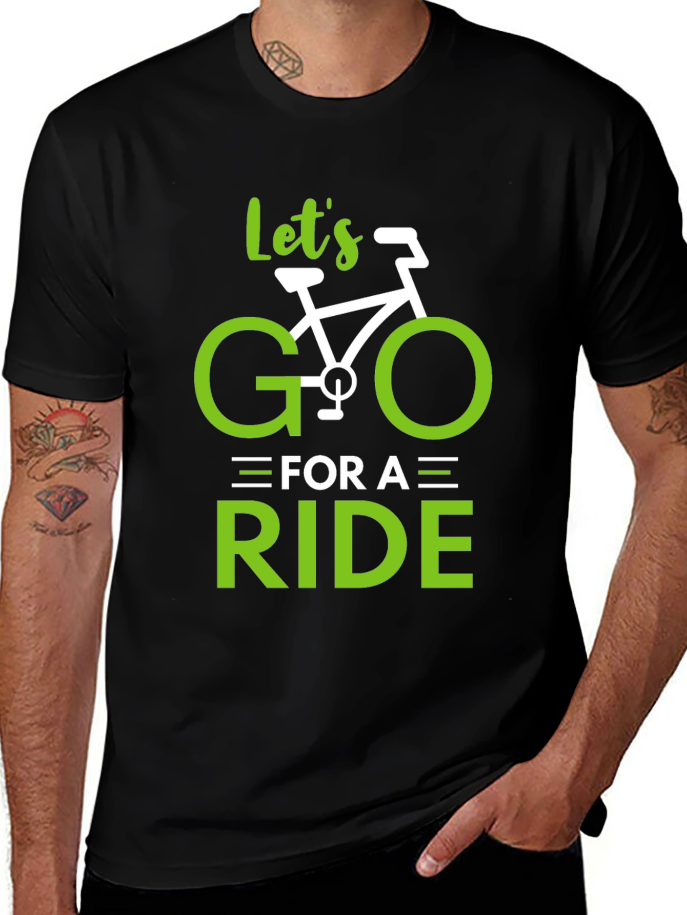 Variant 15 of Let's Go for a Ride T-Shirt