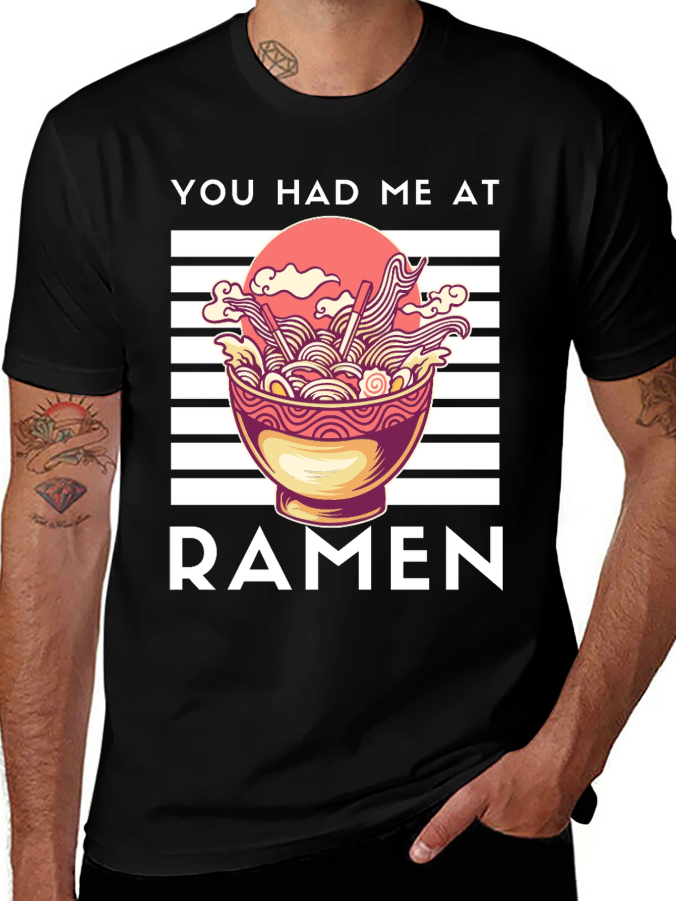Variant 26 of You Had Me at Ramen Graphic Tee