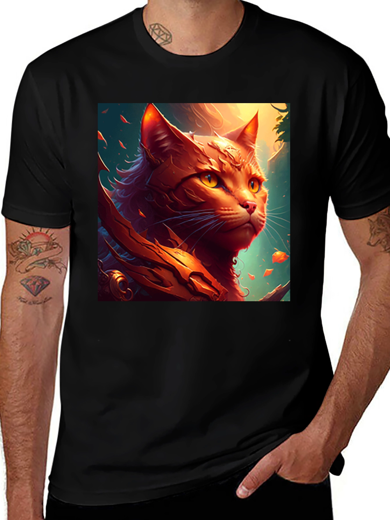 Variant 24 of Epic Cat Graphic T-Shirt