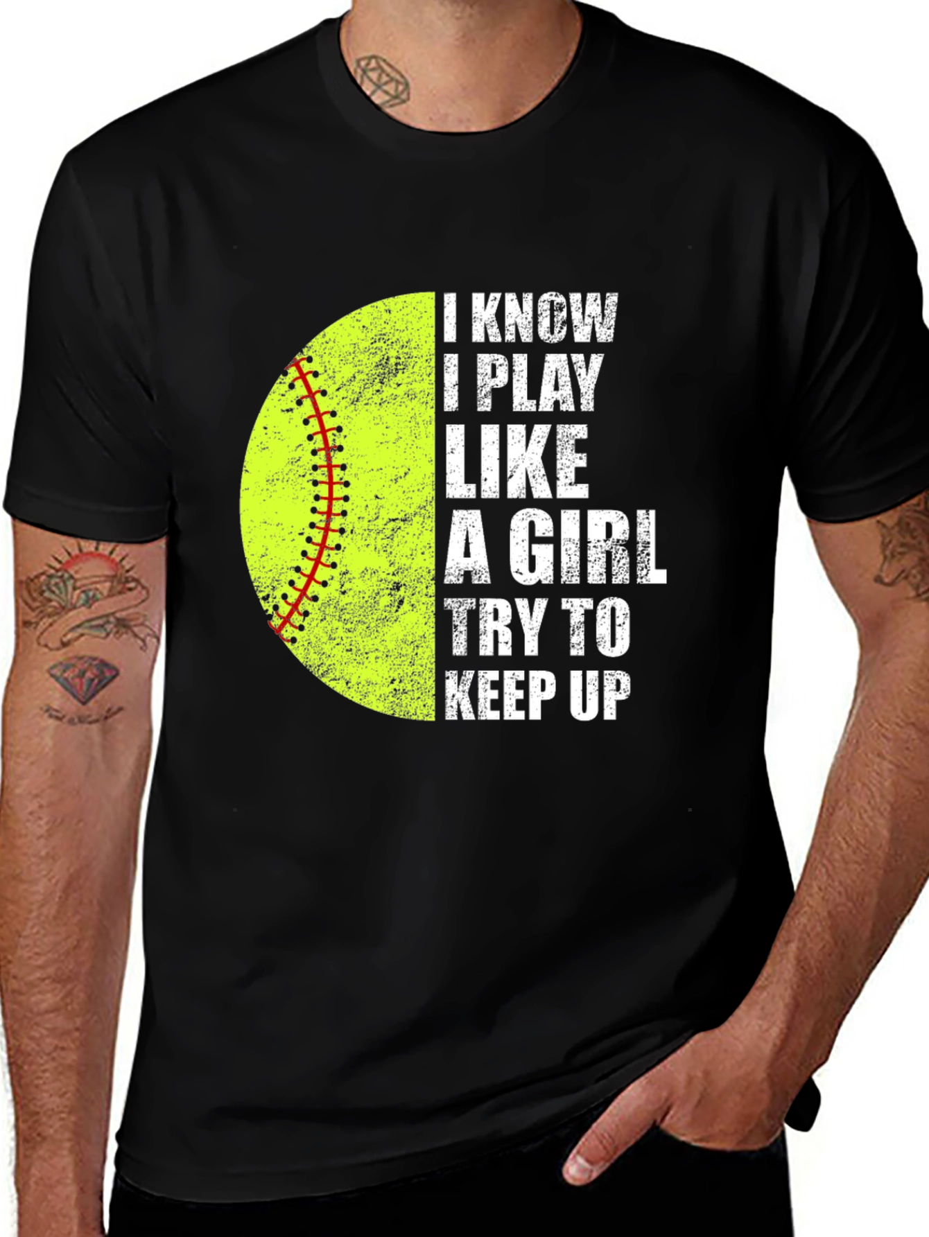 Variant 10 of I Know I Play Like a Girl T-Shirt