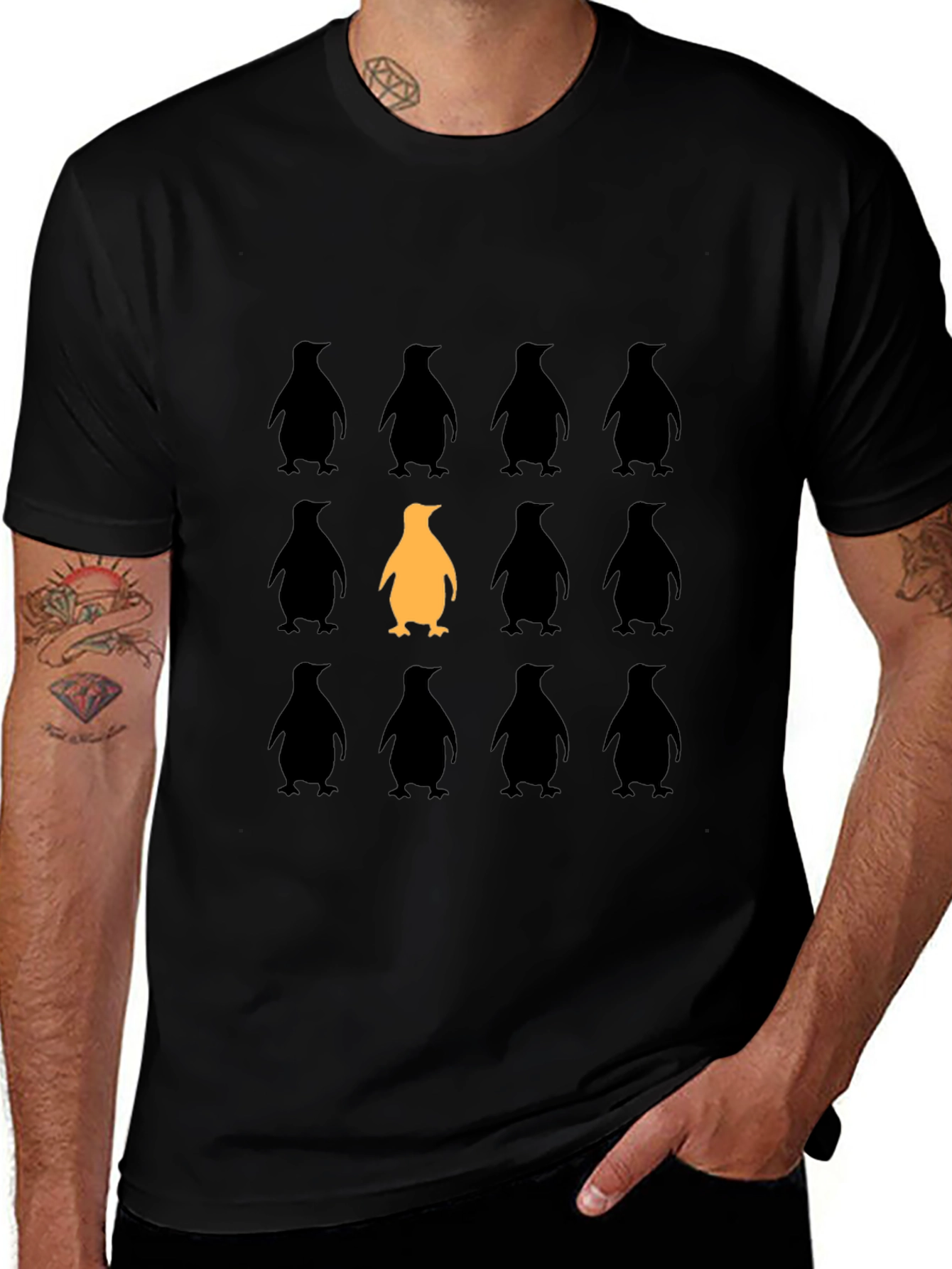 Variant 24 of Penguin Graphic T-Shirt - Stand Out From the Crowd!
