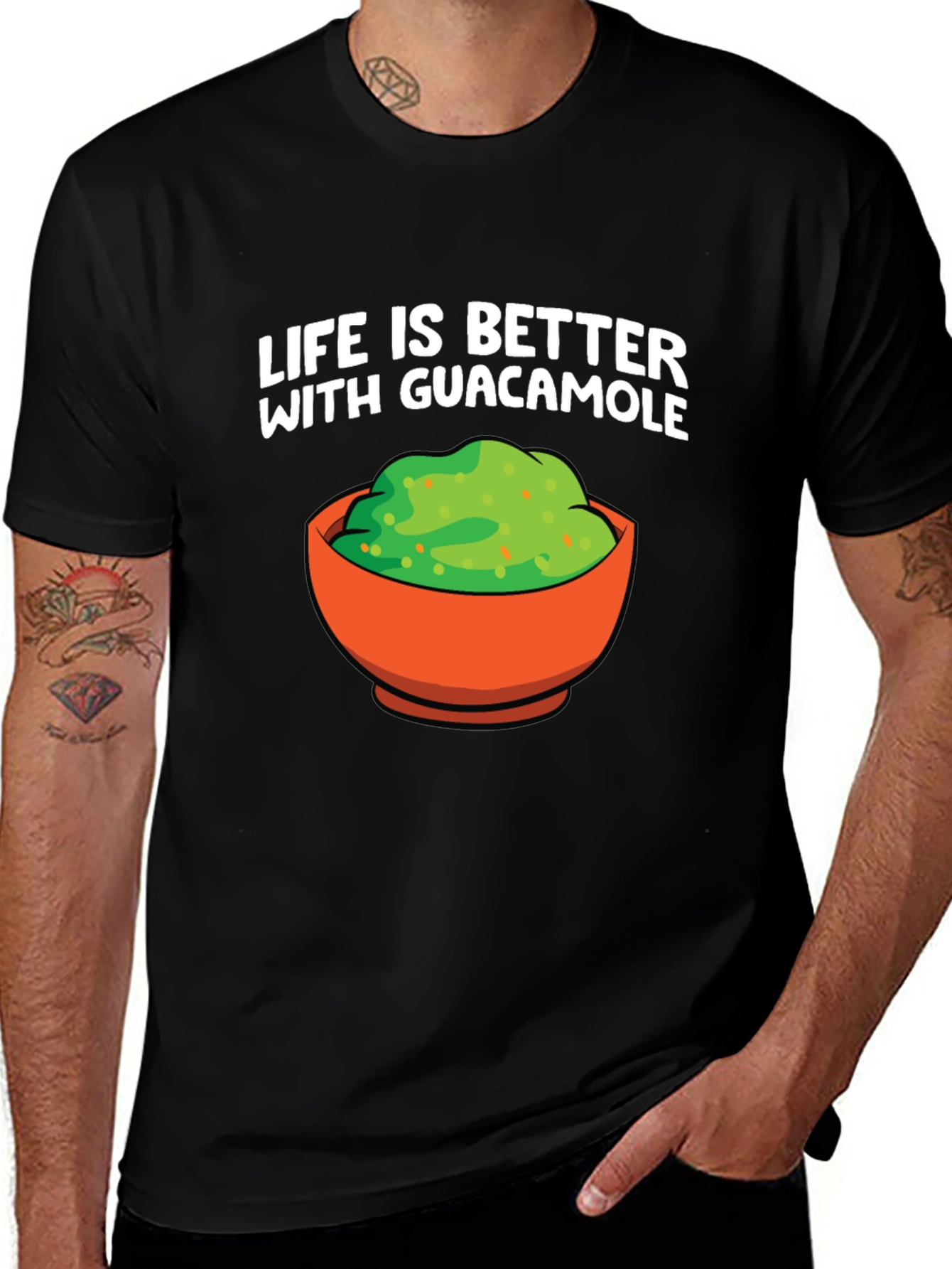 Variant 7 of Life is Better With Guacamole T-Shirt