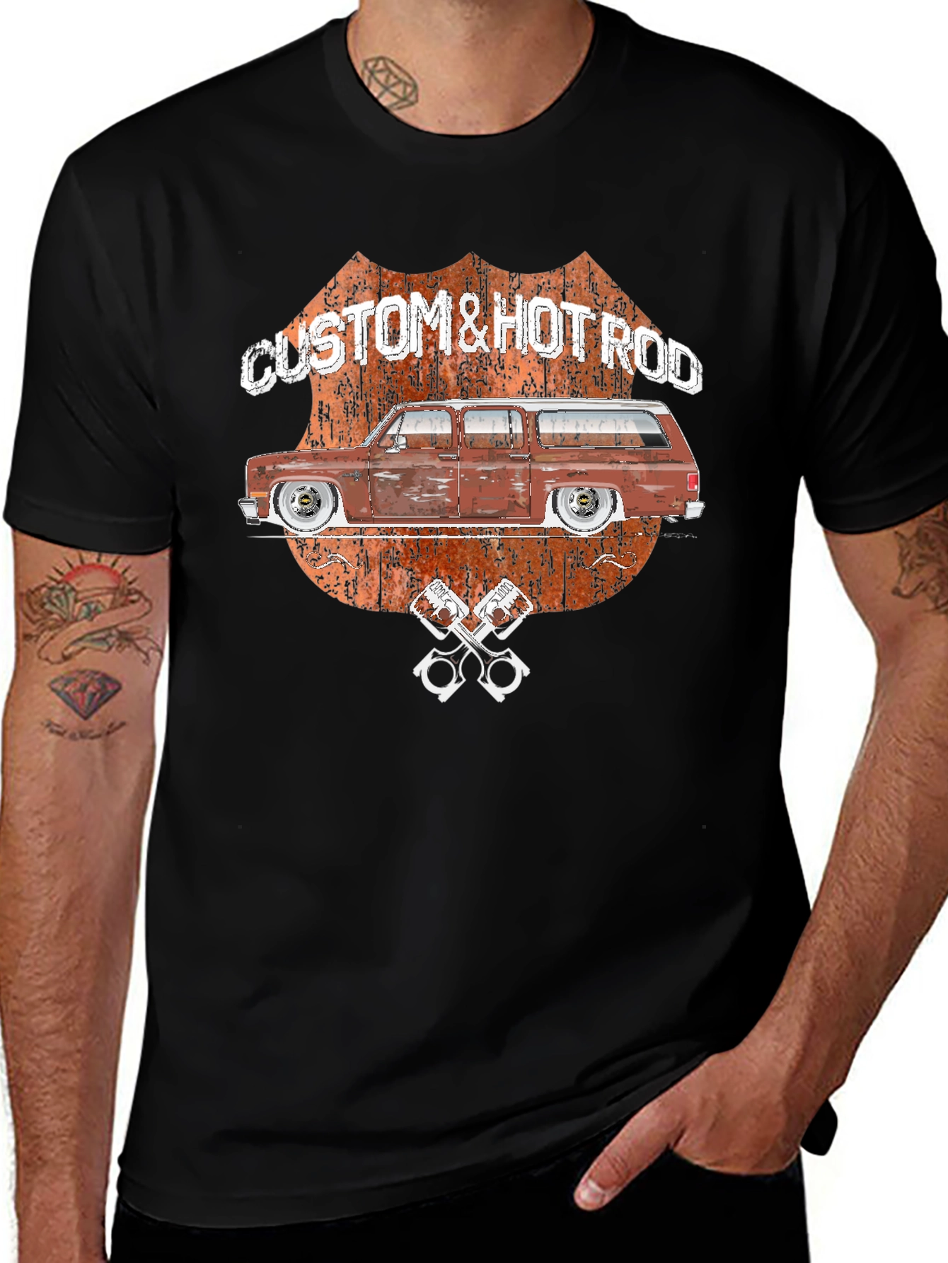 Custom & Hot Rod Truck Graphic Tee