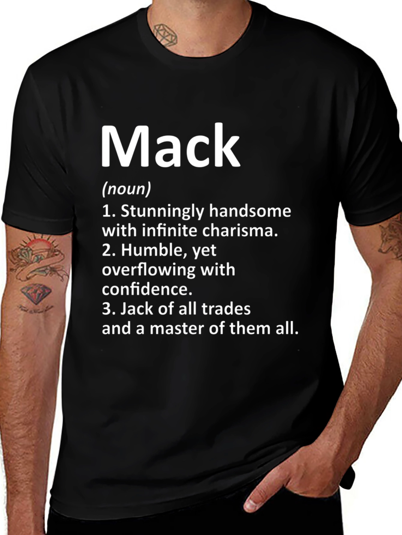 Mack Definition T-Shirt - Handsome Charisma