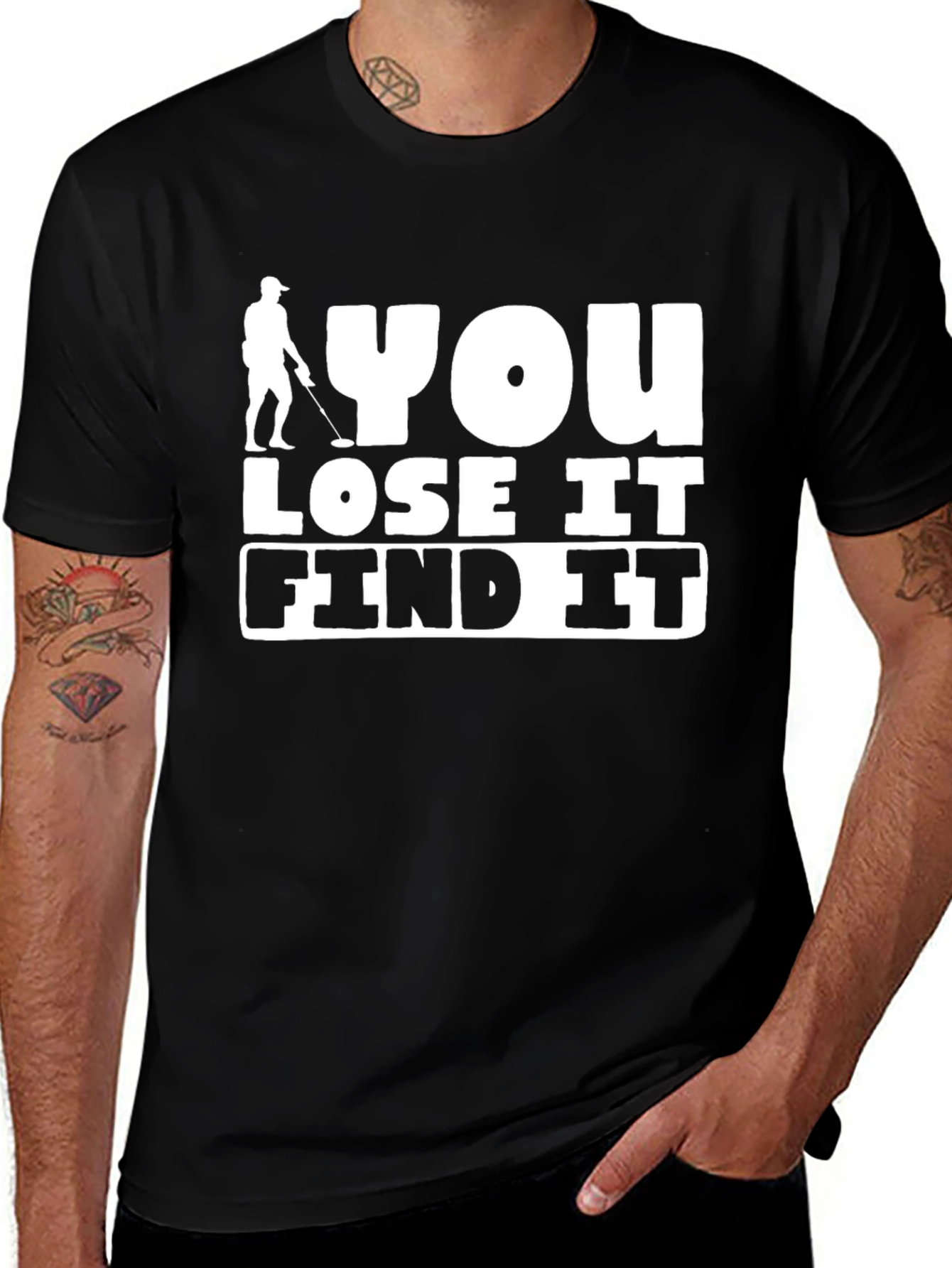 Variant 10 of You Lose It Find It Graphic Tee