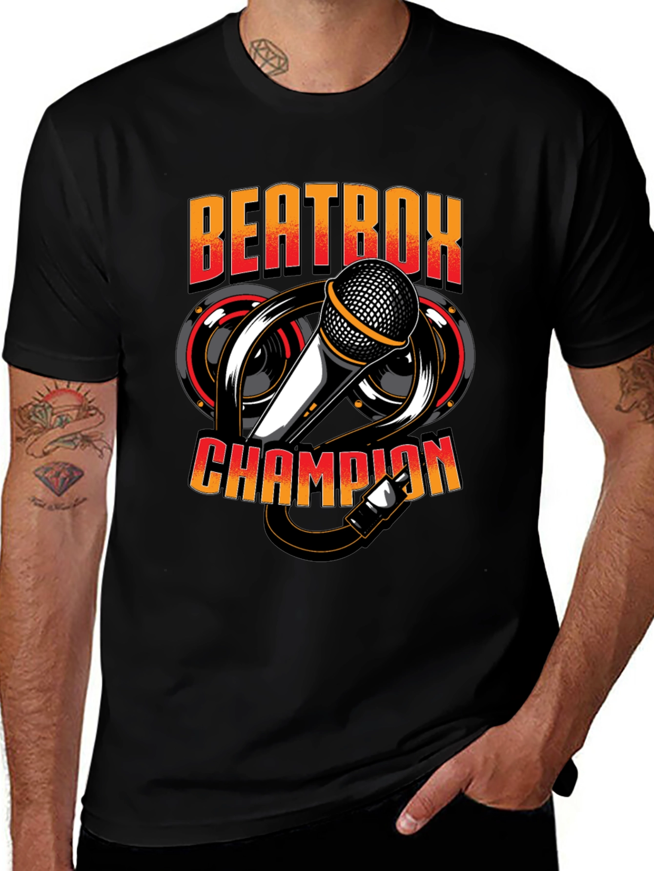 Variant 24 of Beatbox Champion Graphic T-Shirt