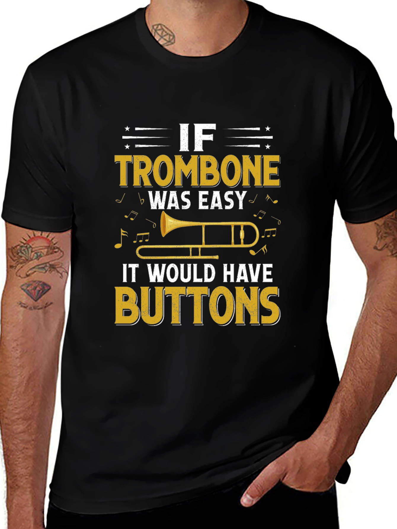 Variant 7 of If Trombone Was Easy T-Shirt