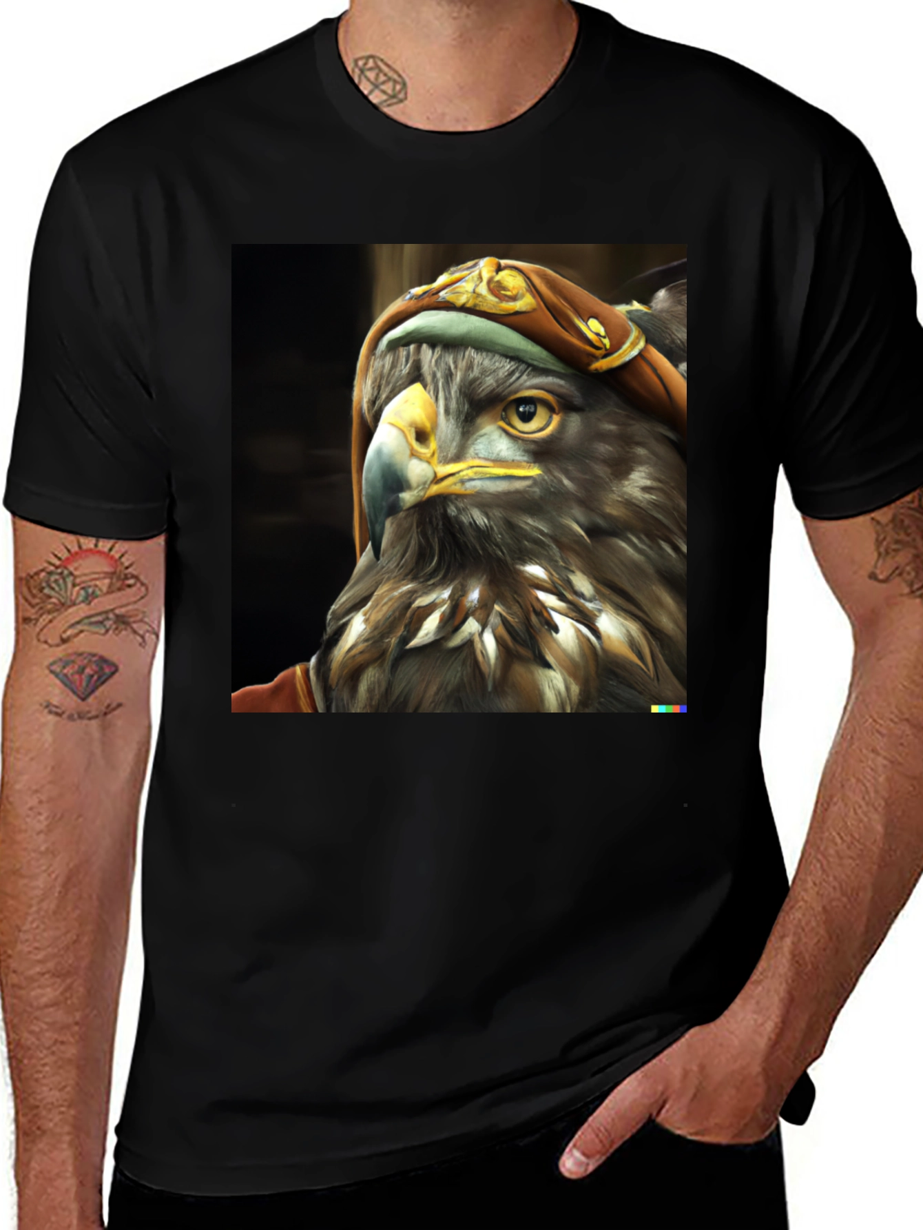 Variant 20 of Eagle Warrior T-Shirt