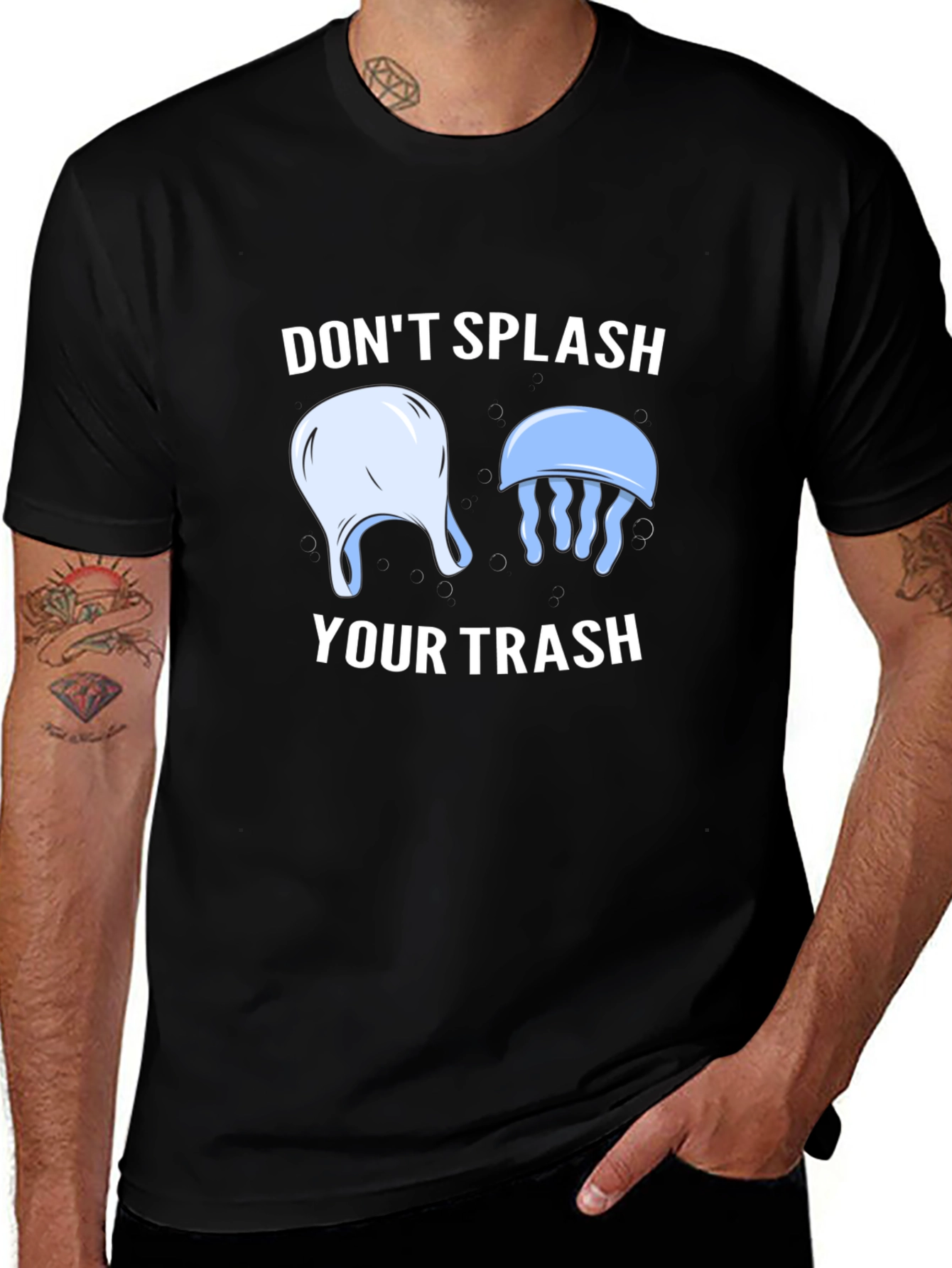 Variant 24 of Don't Splash Your Trash T-Shirt