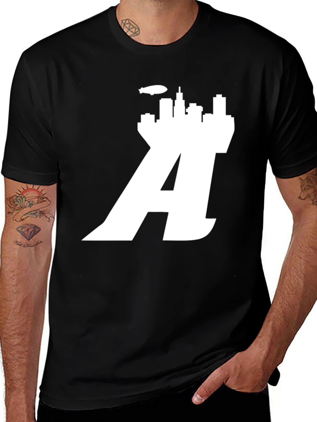 Chicago Skyline A T-Shirt | Unique Design Tee