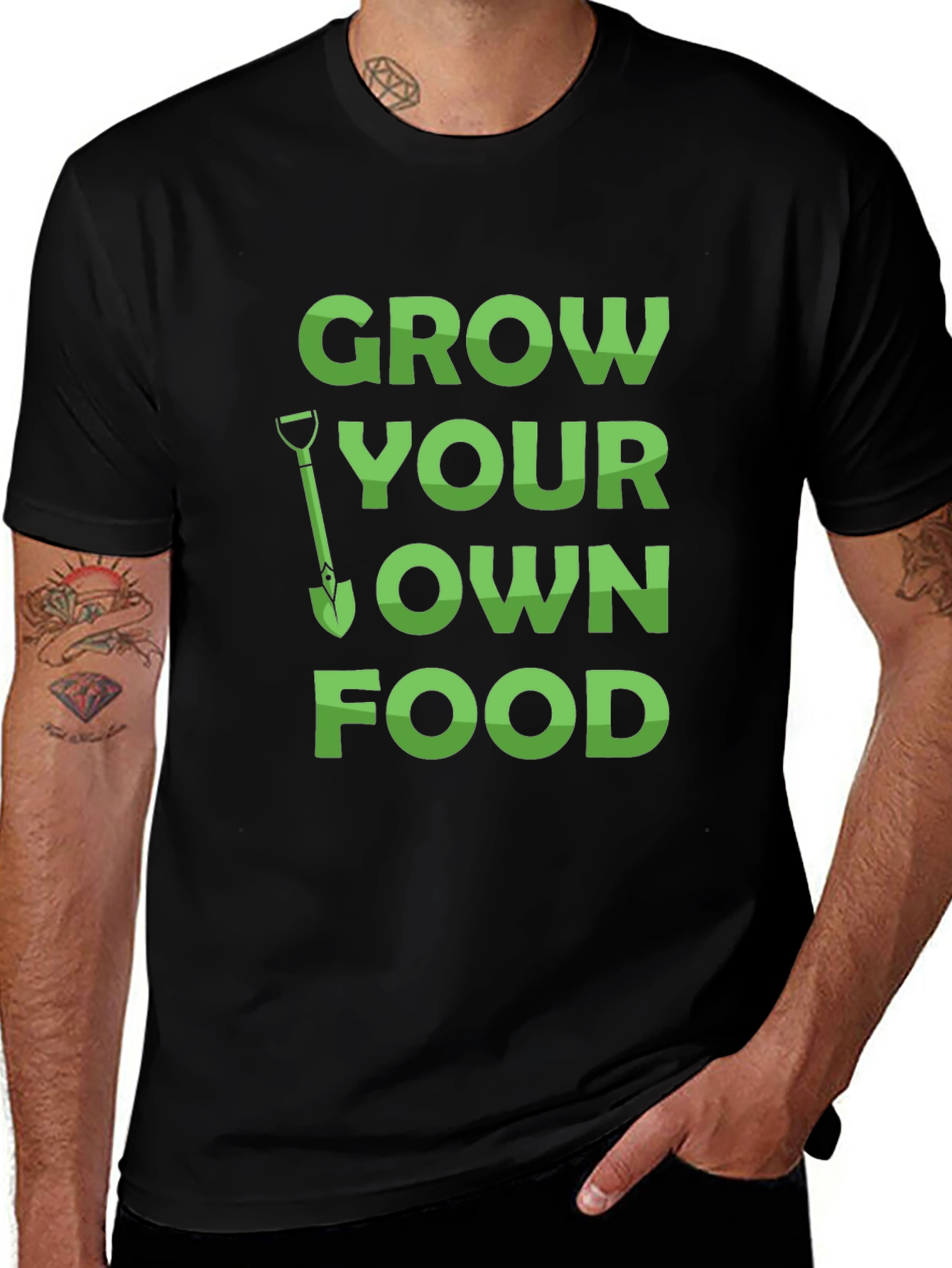 Grow Your Own Food T-Shirt - Gardening Tee