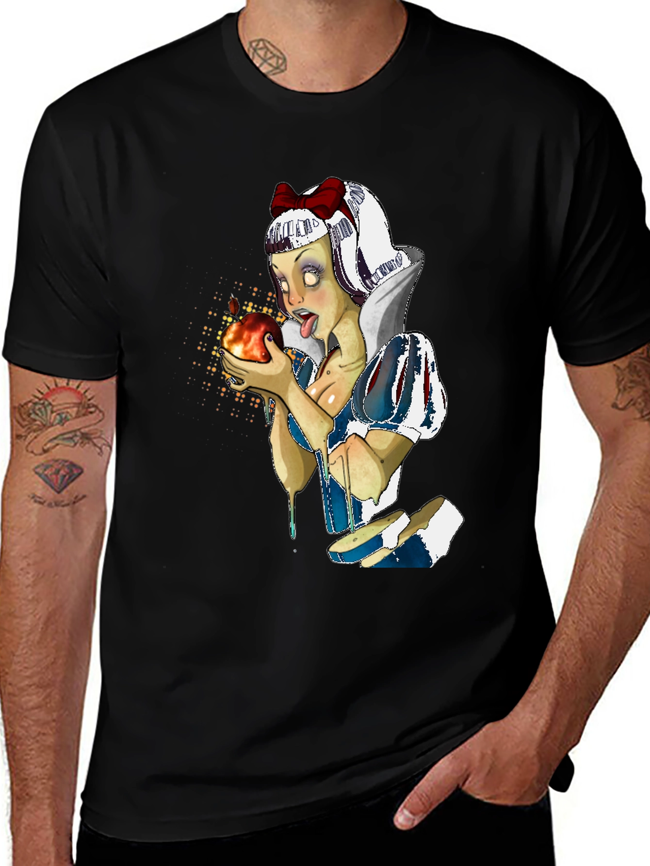 Snow White Zombie T-Shirt - Poison Apple