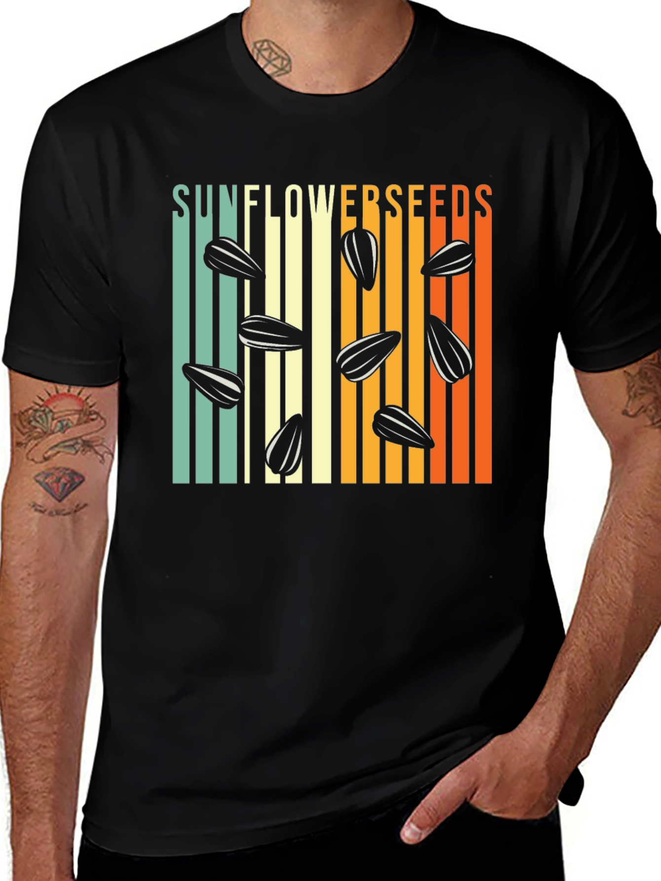 Variant 17 of Sunflower Seeds Graphic Tee