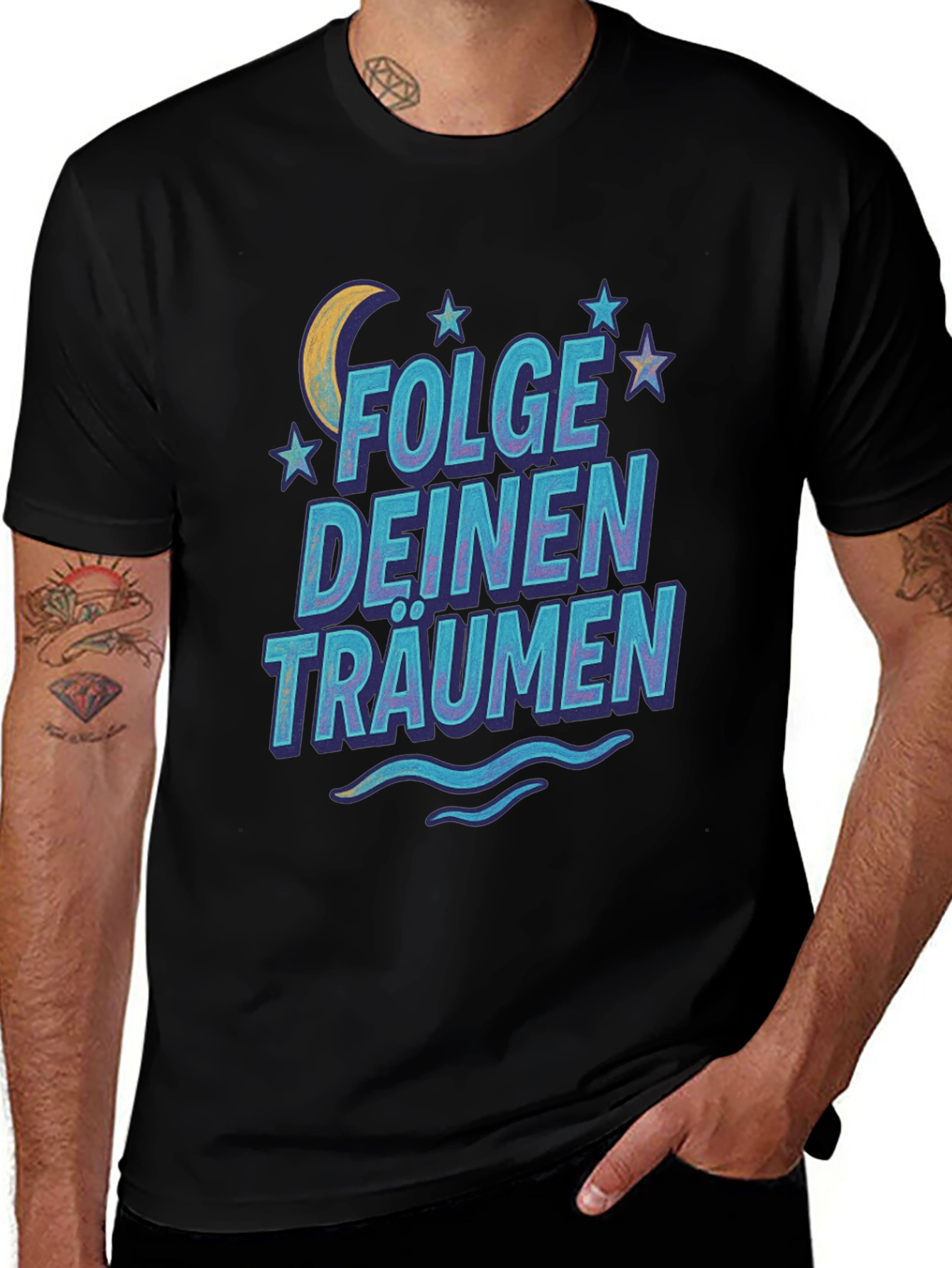 Variant 16 of Folge Deinen Traumen Graphic Tee