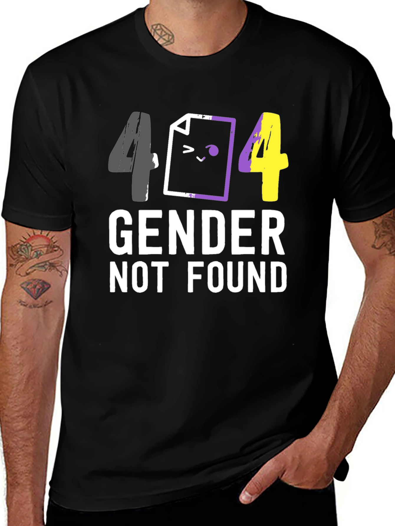 Variant 26 of 404 Gender Not Found Unisex T-Shirt