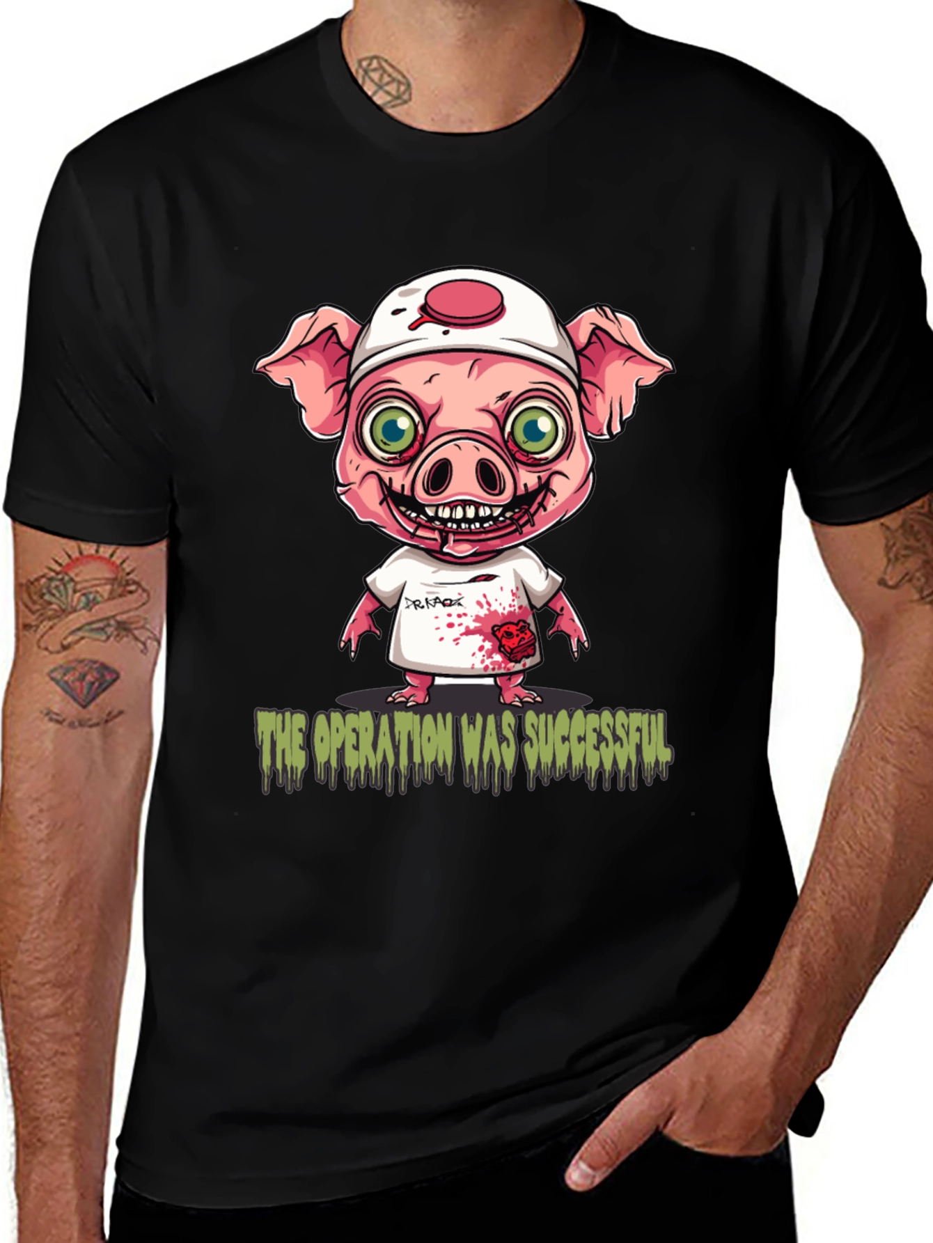 Variant 5 of Operation Successful Pig Doctor T-Shirt