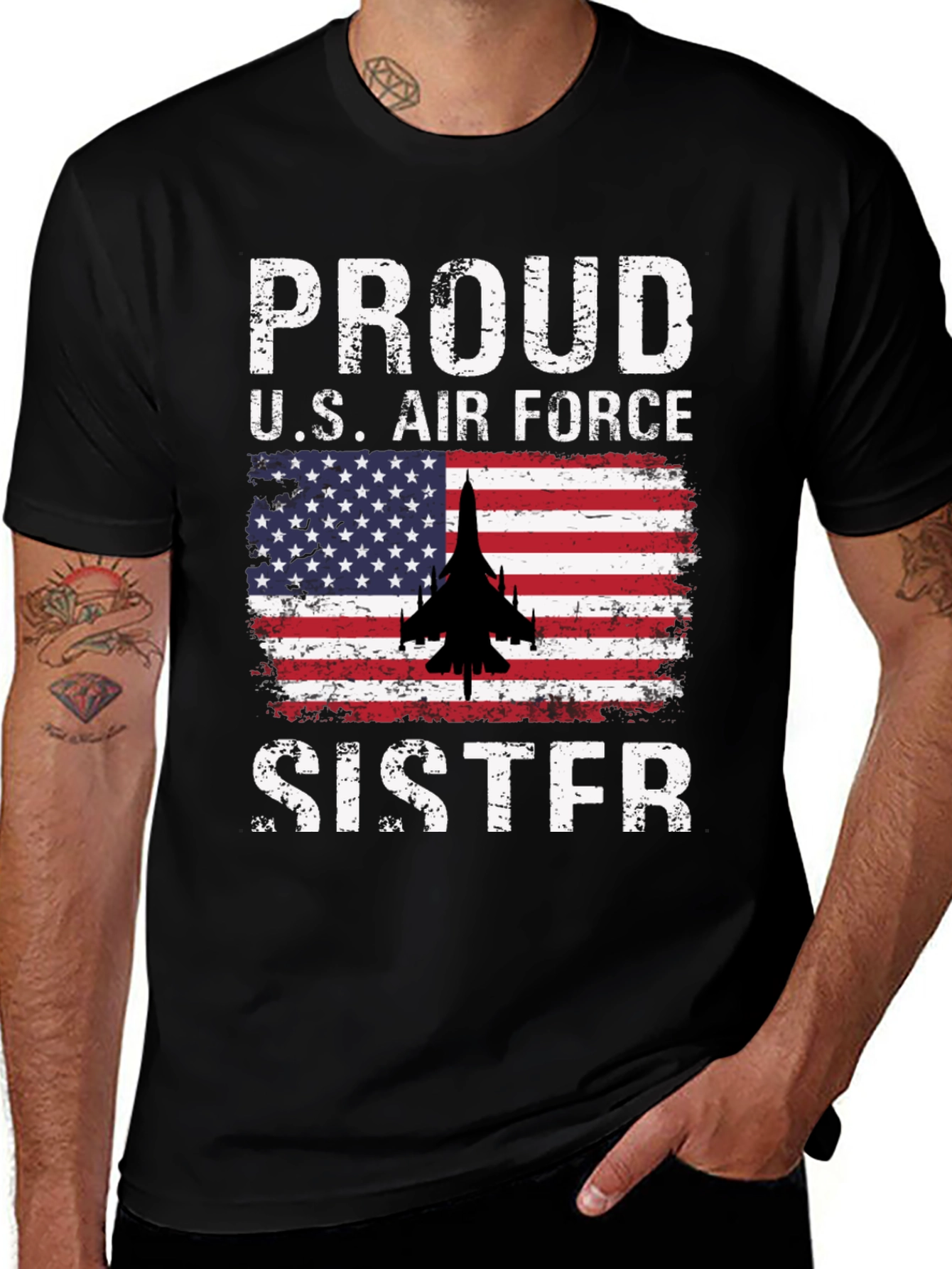 Proud U.S. Air Force Sister T-Shirt
