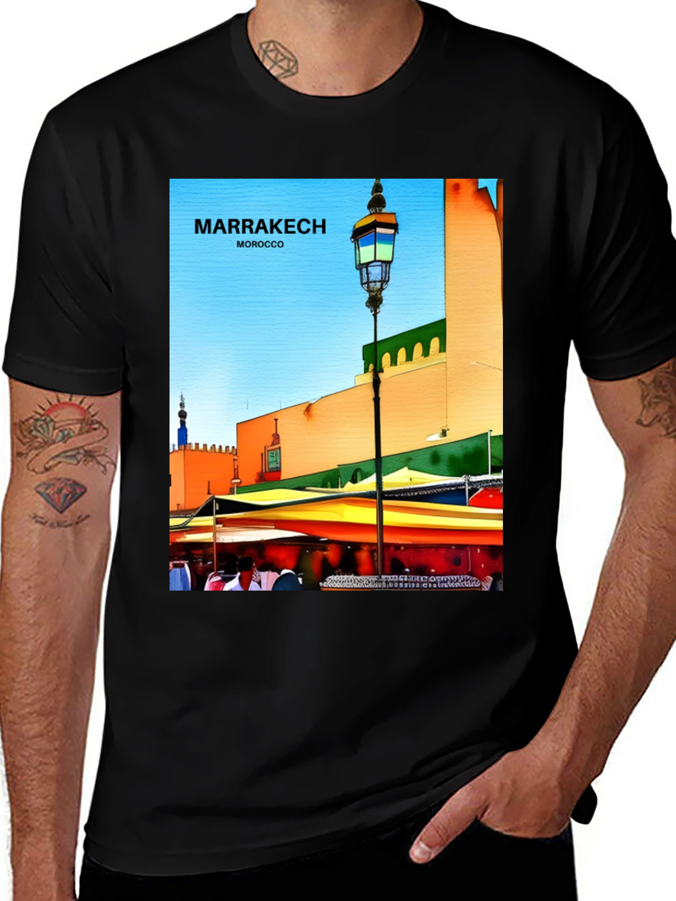Variant 11 of Marrakech Morocco Graphic T-Shirt