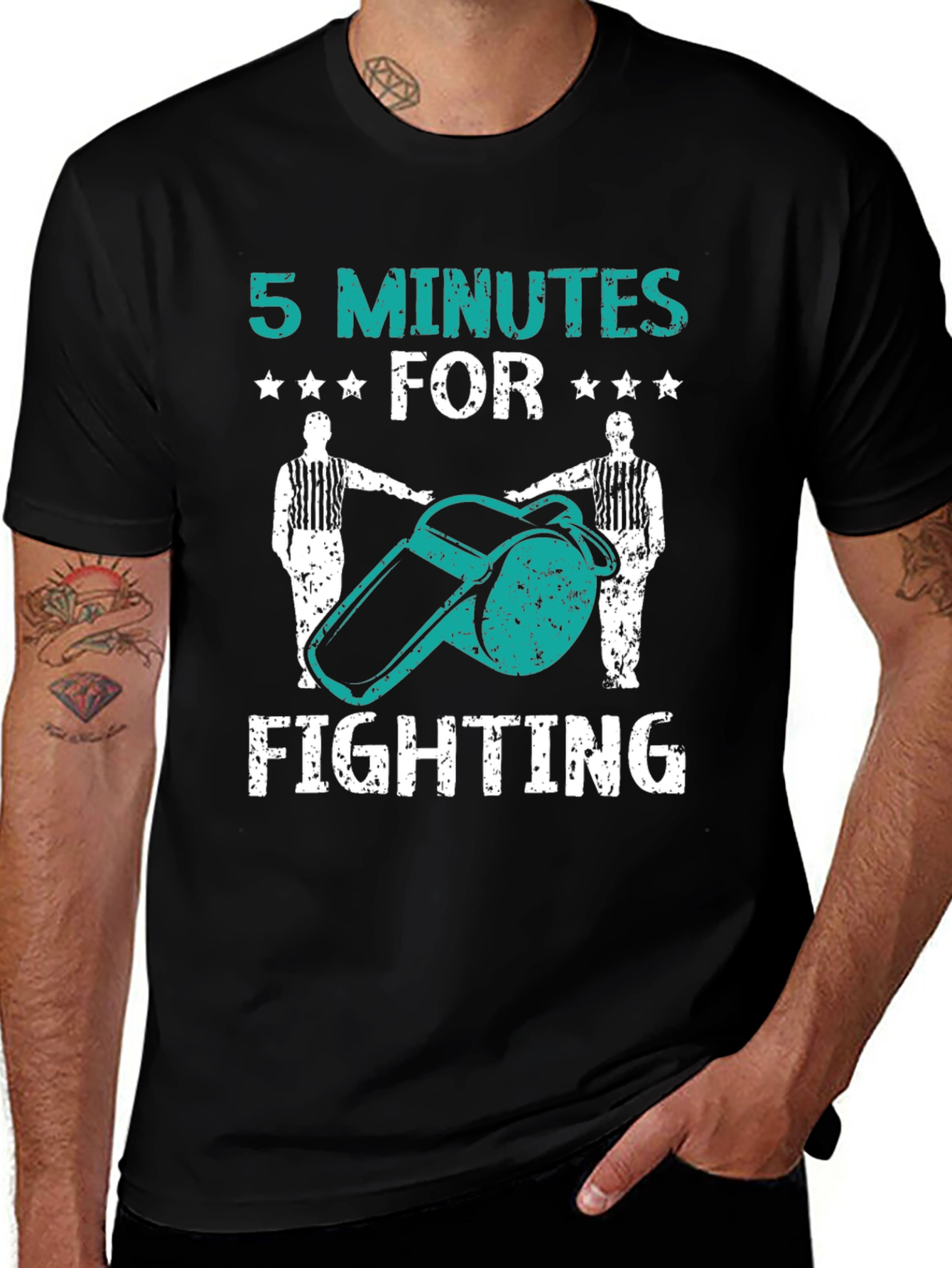 Variant 26 of 5 Minutes for Fighting Tee