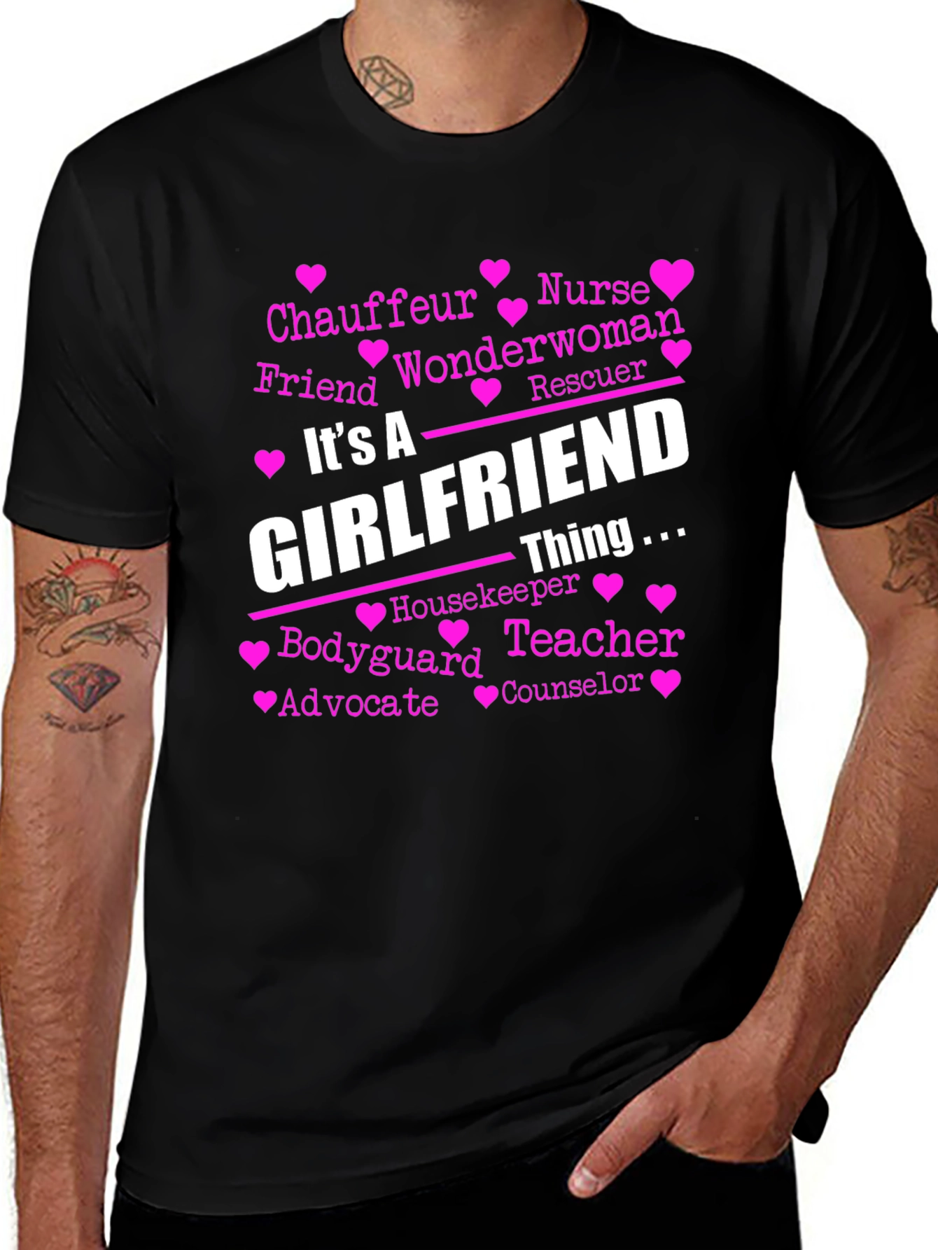 Variant 27 of It's a Girlfriend Thing Graphic T-Shirt - Gift for Girlfriends
