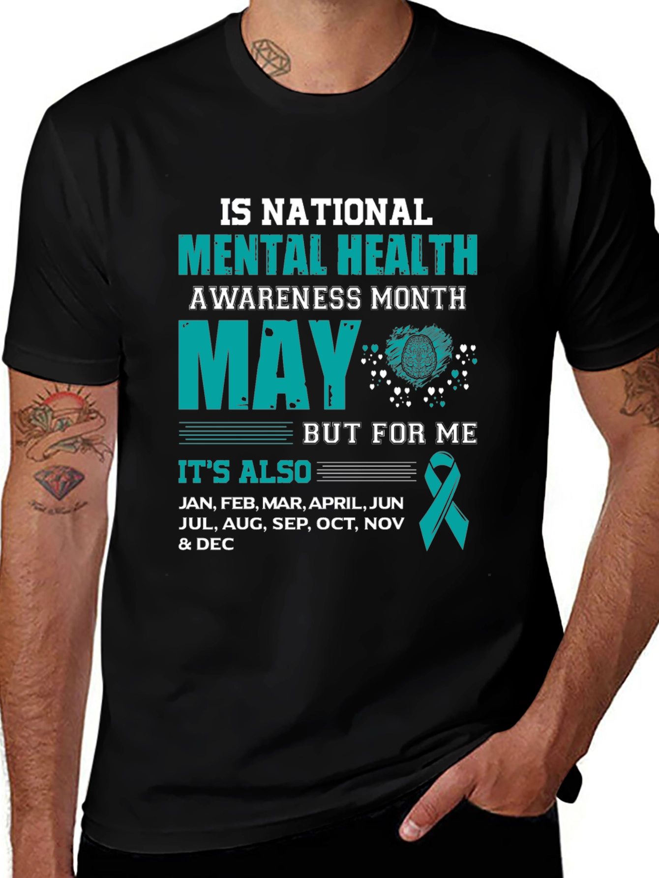 Variant 10 of Mental Health Awareness T-Shirt