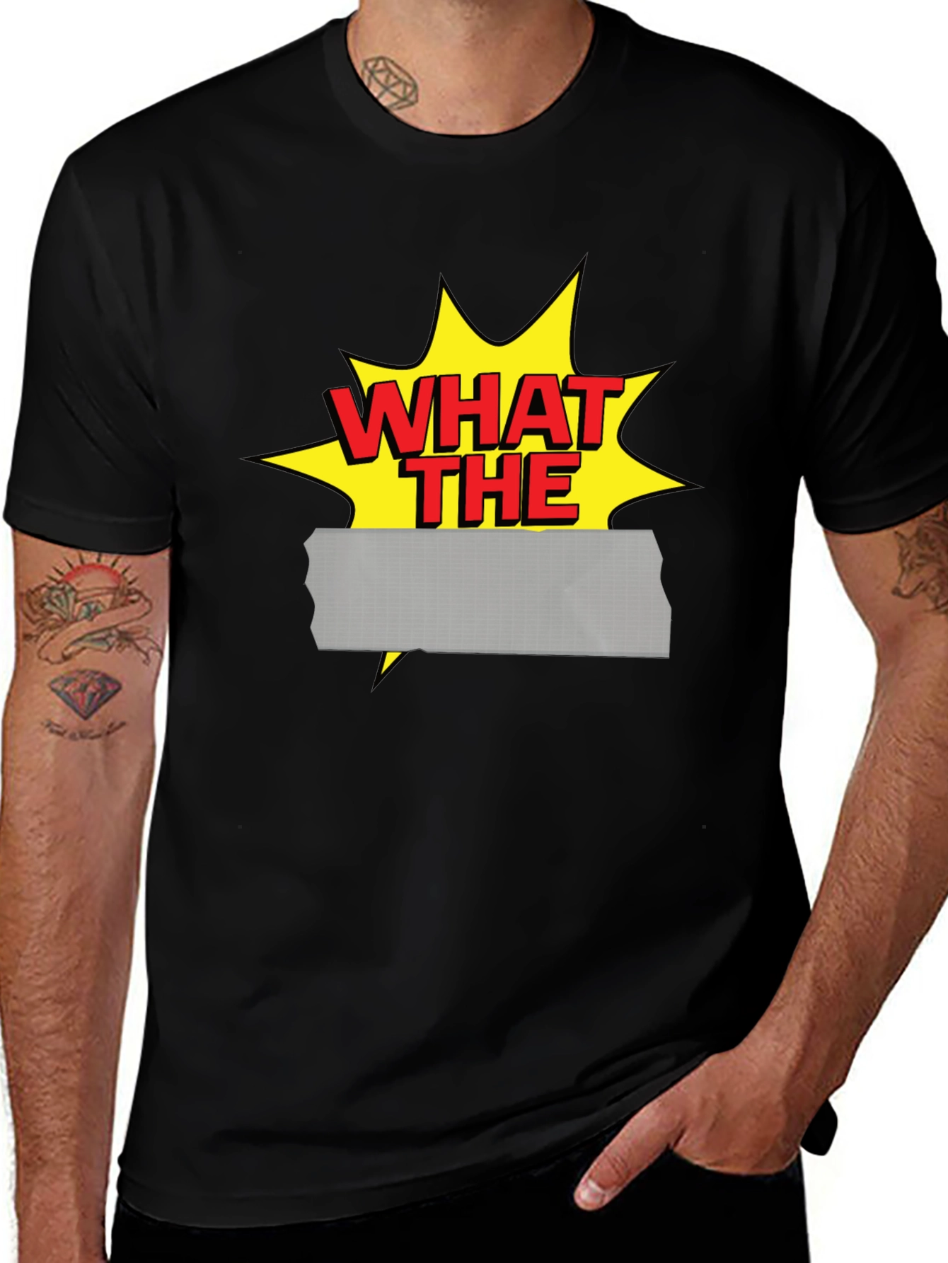 Variant 15 of What The Duct Tape T-Shirt - Funny Graphic Tee
