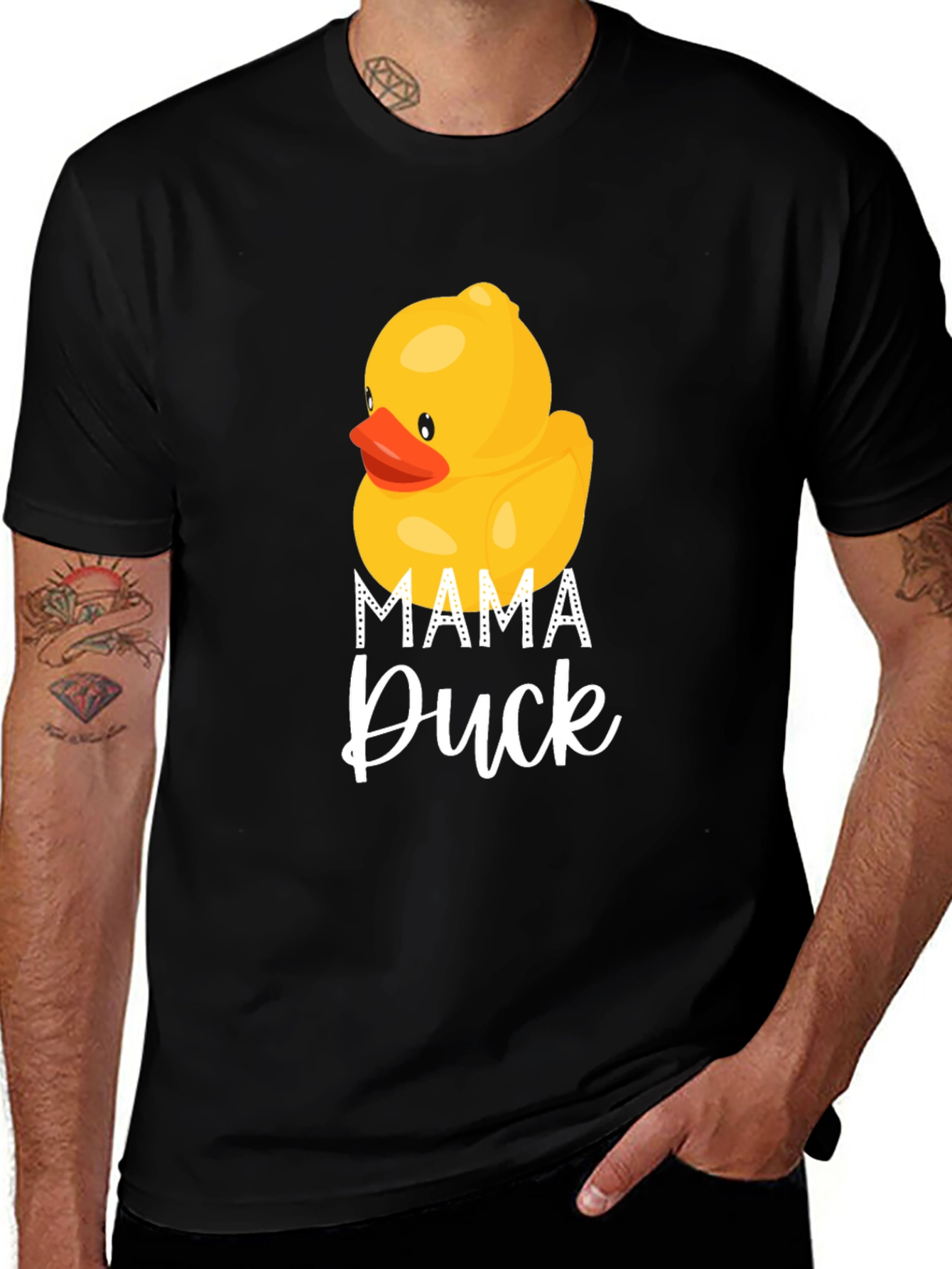 Mama Duck Graphic T-Shirt