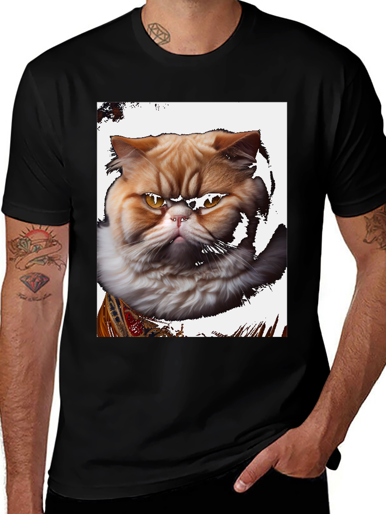 Variant 20 of Grumpy Cat Graphic T-Shirt - Unique Design
