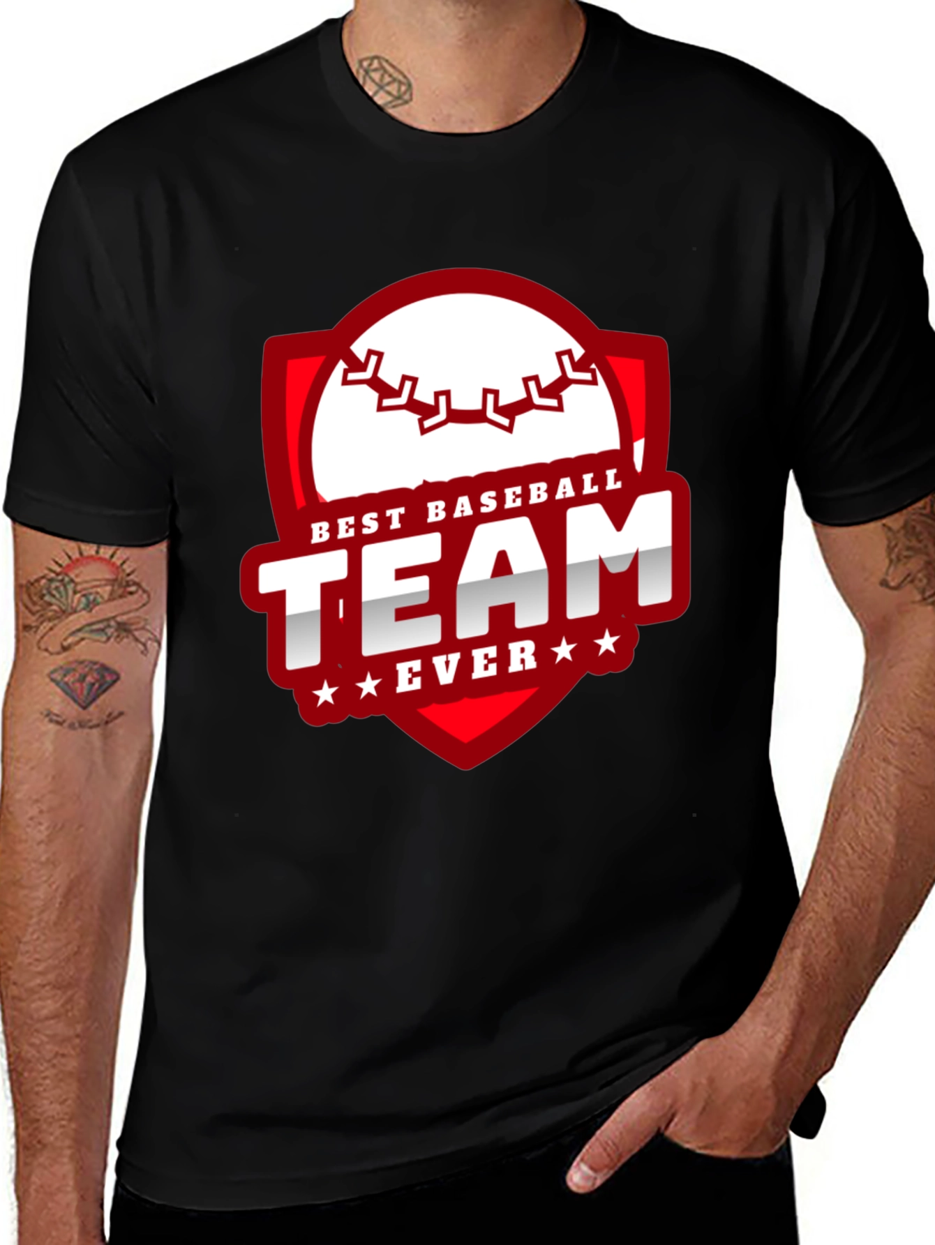 Variant 16 of Best Baseball Team Ever Graphic T-Shirt