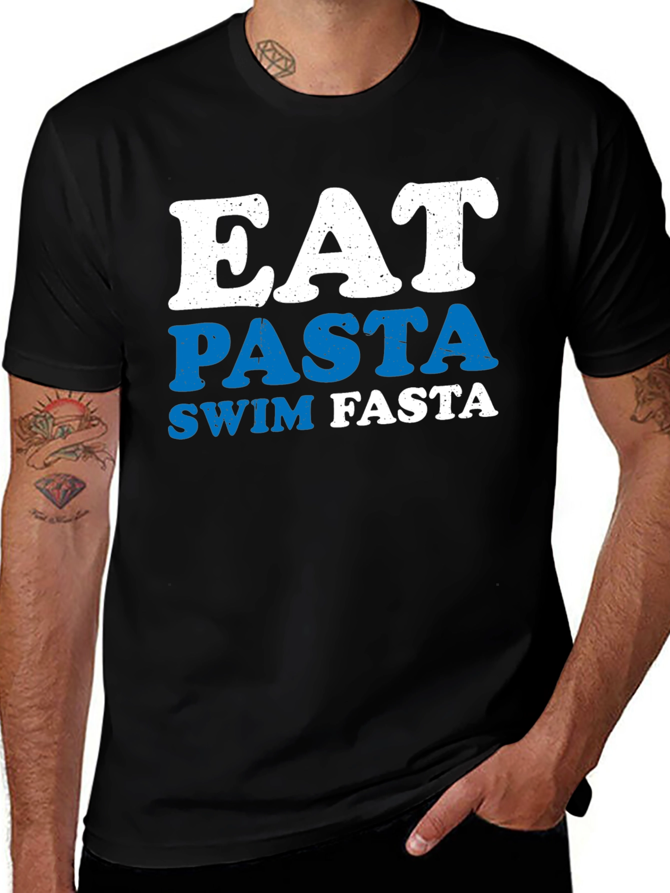 Eat Pasta Swim Fasta T-Shirt