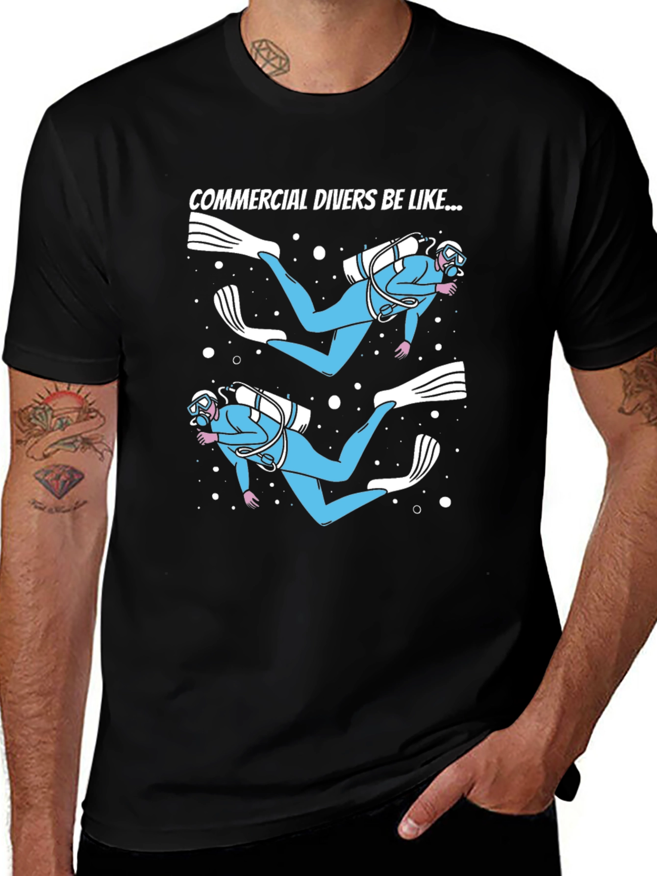 Variant 13 of Commercial Divers T-Shirt