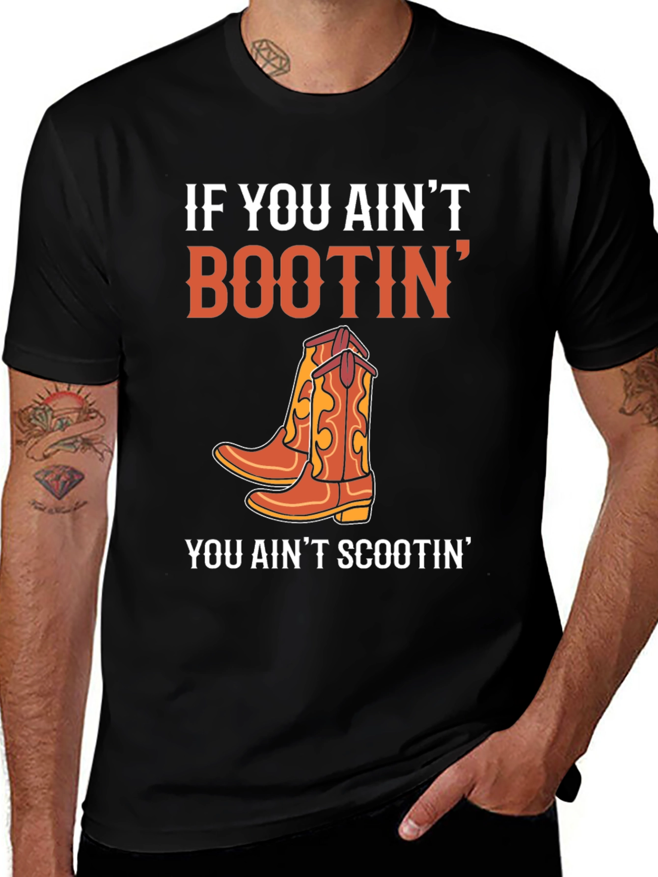 Bootin' & Scootin' Graphic Tee