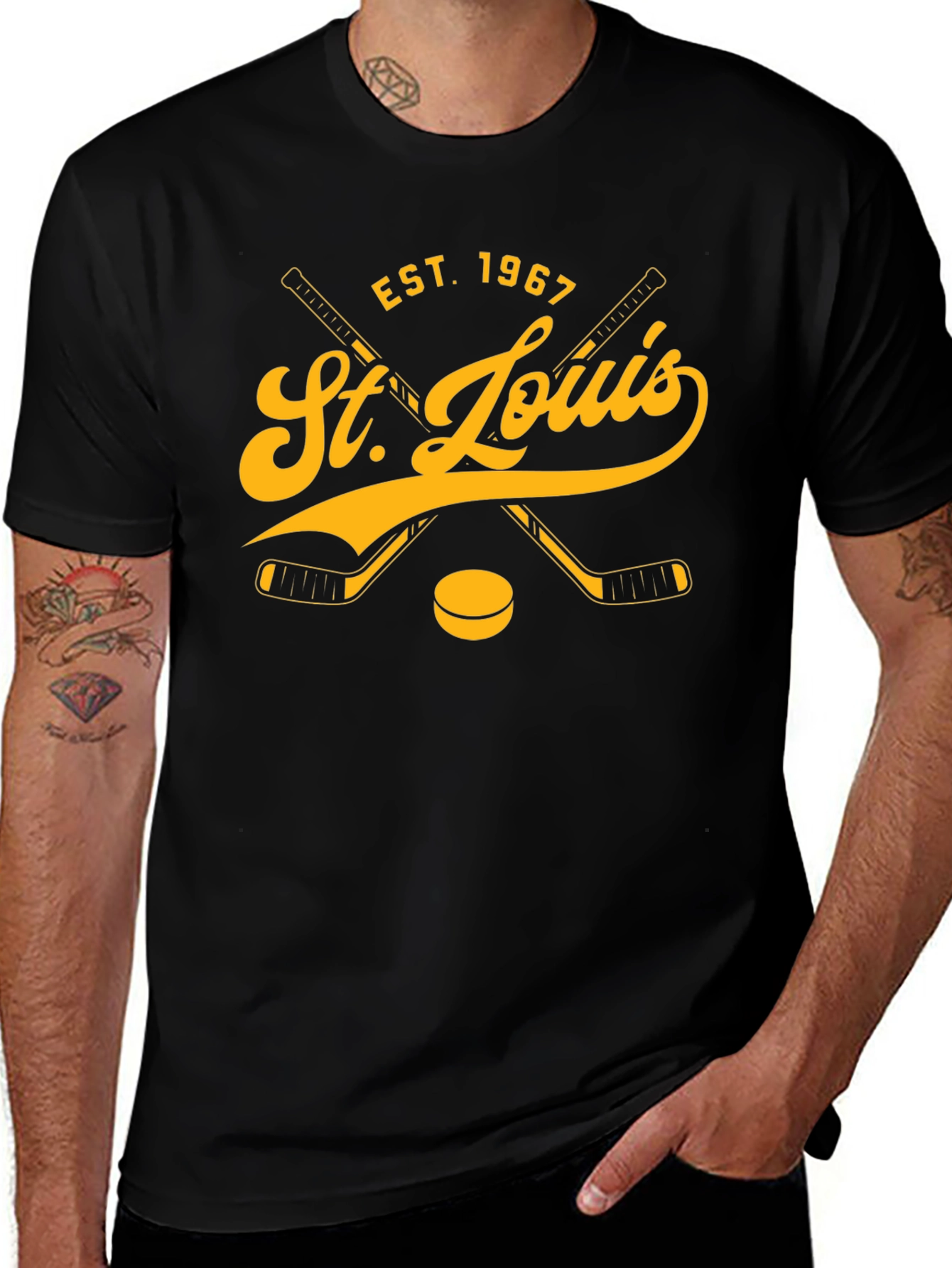 St. Louis Hockey EST 1967 T-Shirt