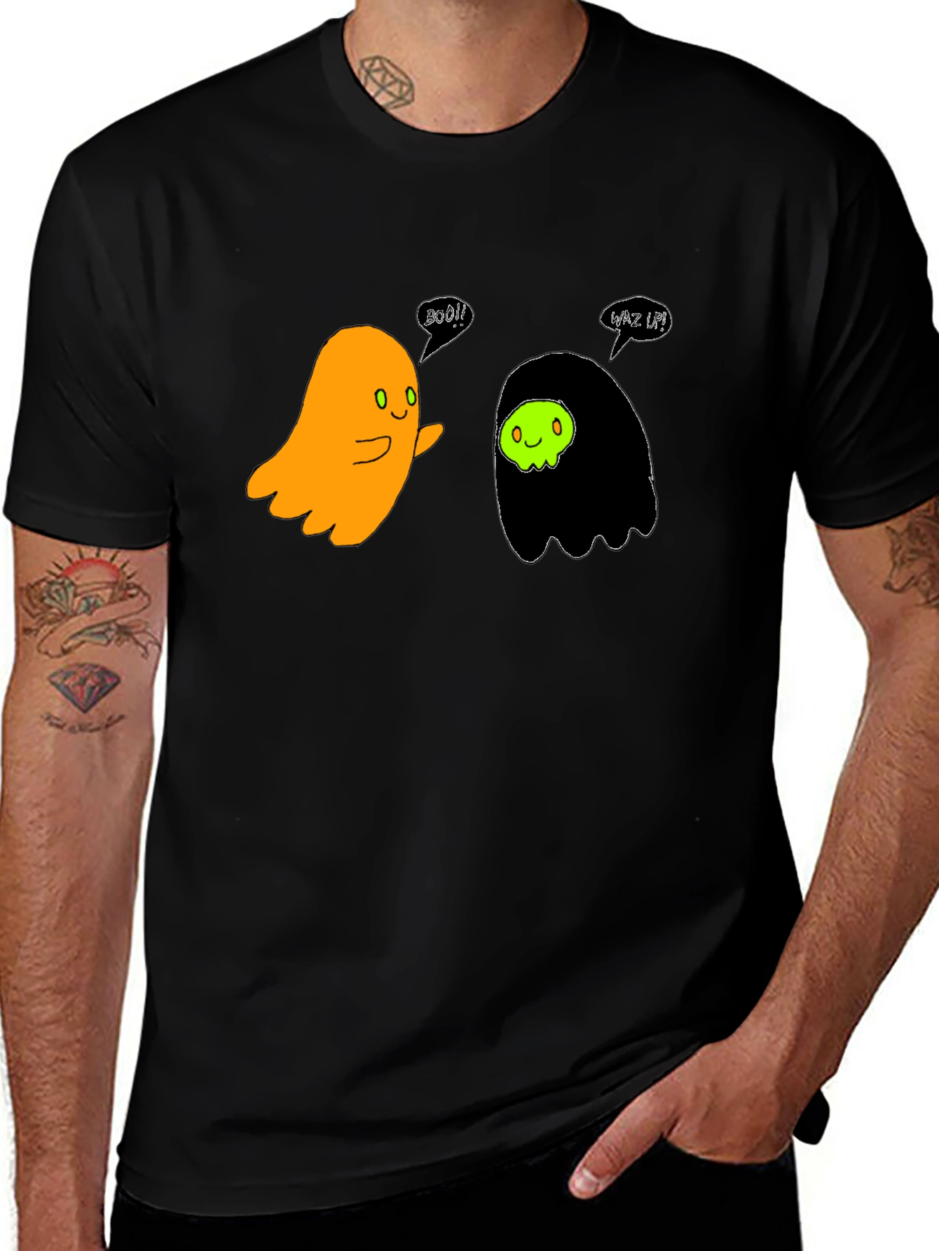Variant 5 of Funny Ghost T-Shirt - Halloween Spooky Season