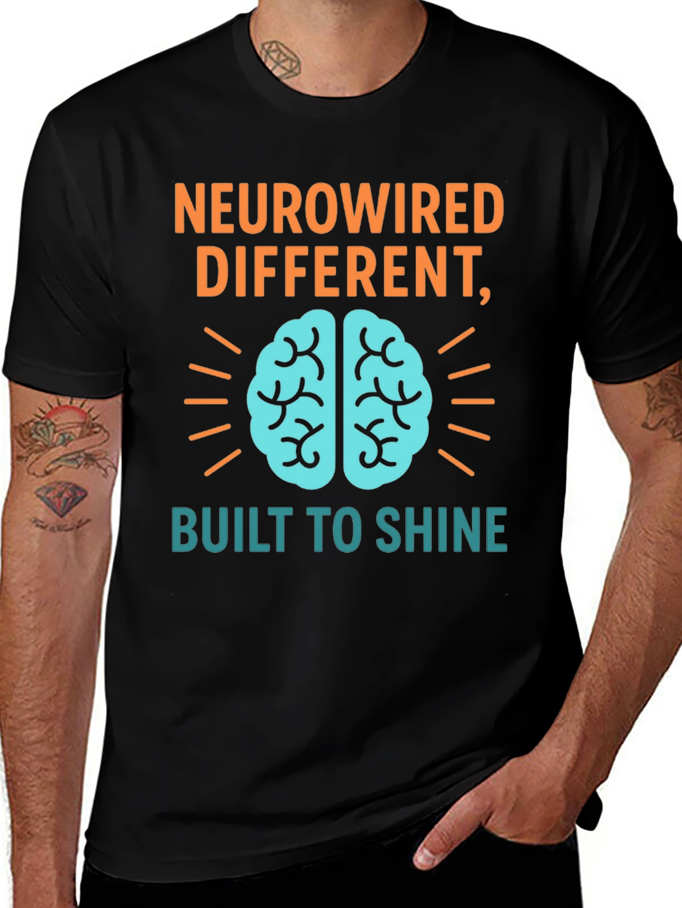 Neurowired Different T-Shirt: Autism Awareness Tee