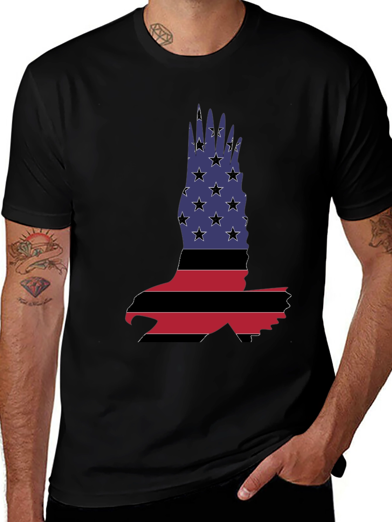 Variant 20 of American Eagle Flag T-Shirt