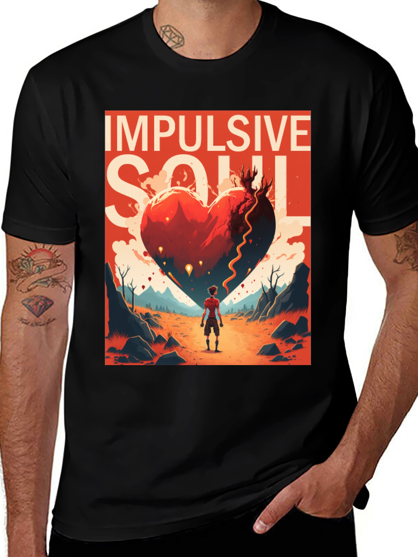 Variant 15 of Impulsive Soul Graphic Tee