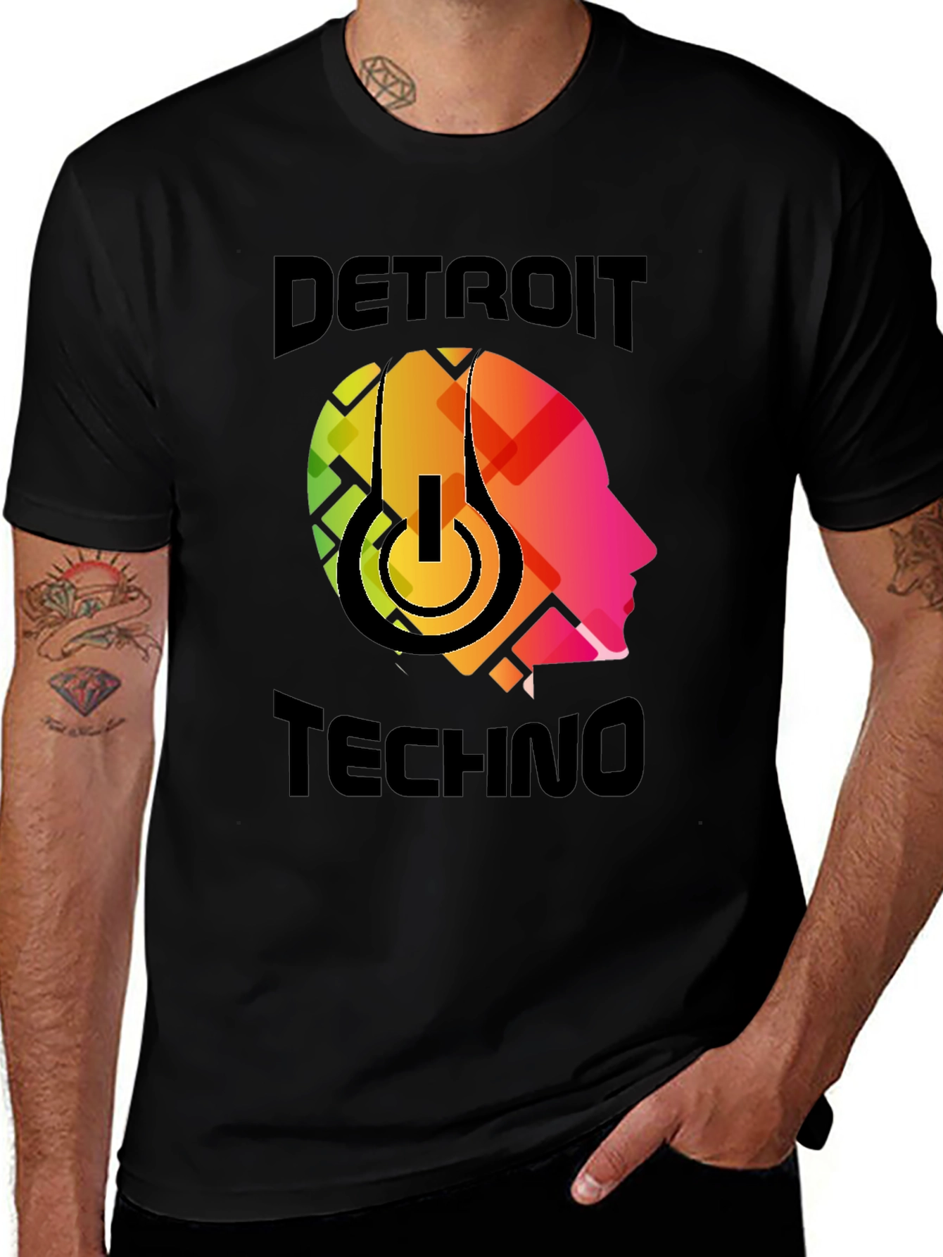 Detroit Techno T-Shirt - Music Lover Apparel