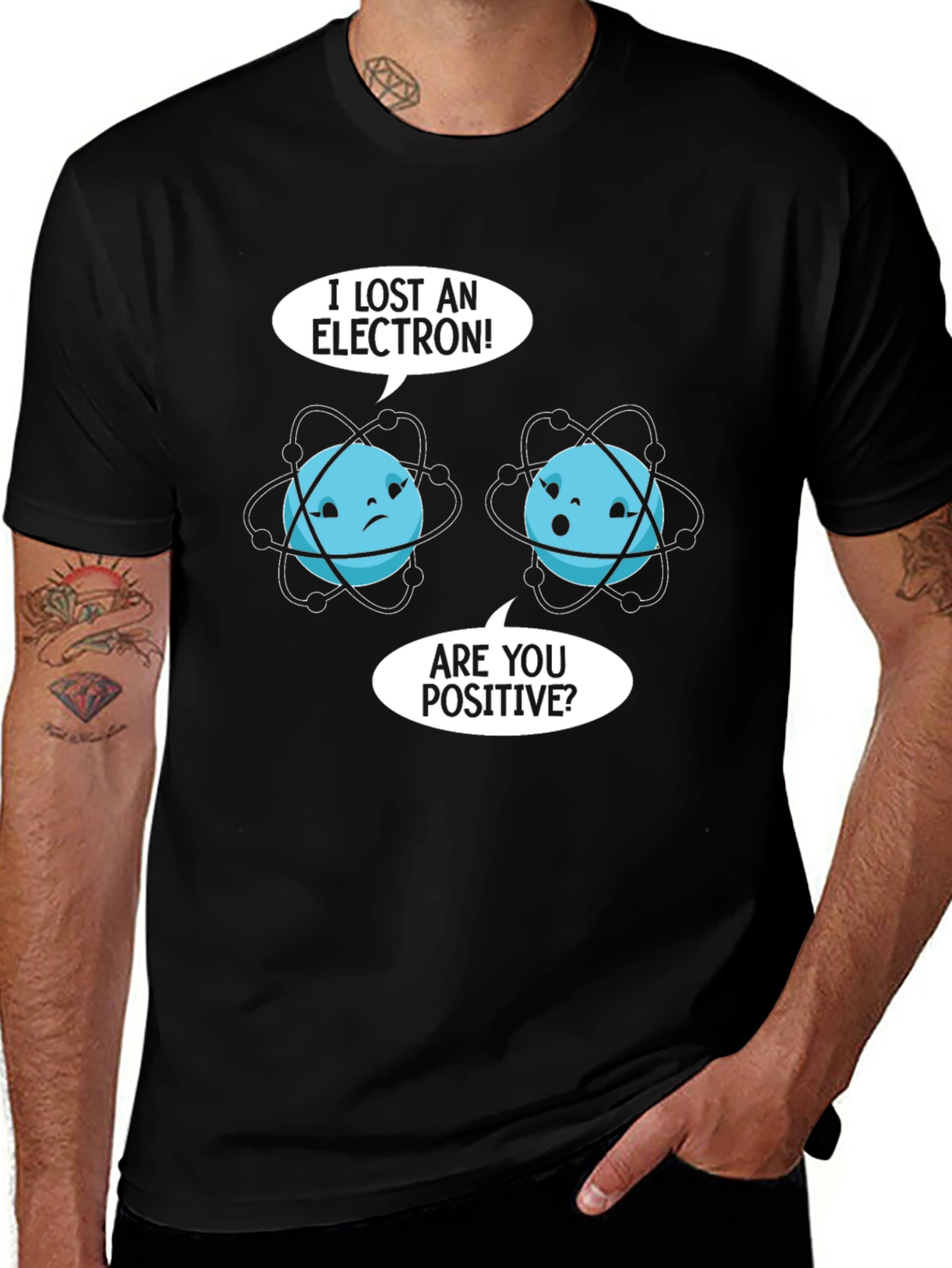 Variant 29 of Funny Science Atom T-Shirt
