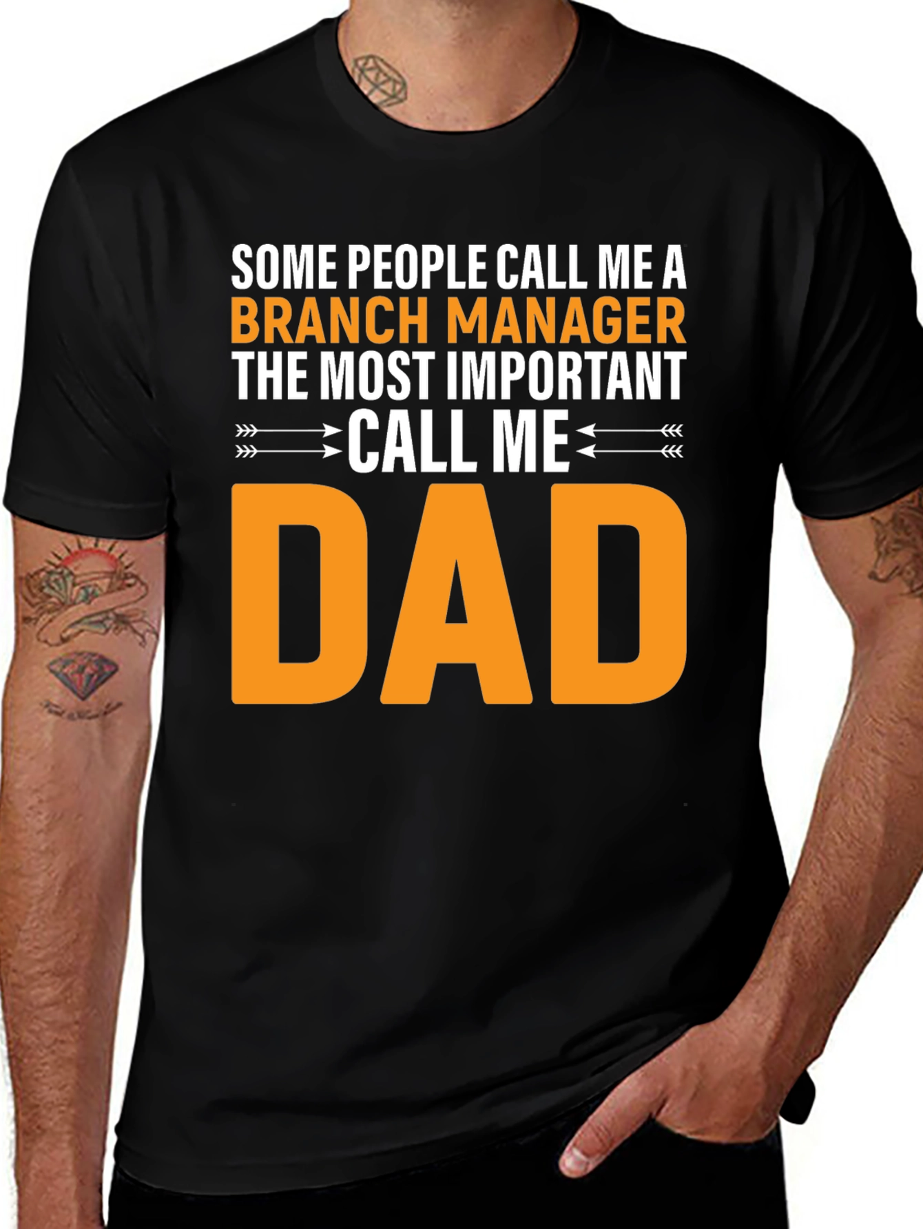 Variant 10 of Branch Manager Dad T-Shirt