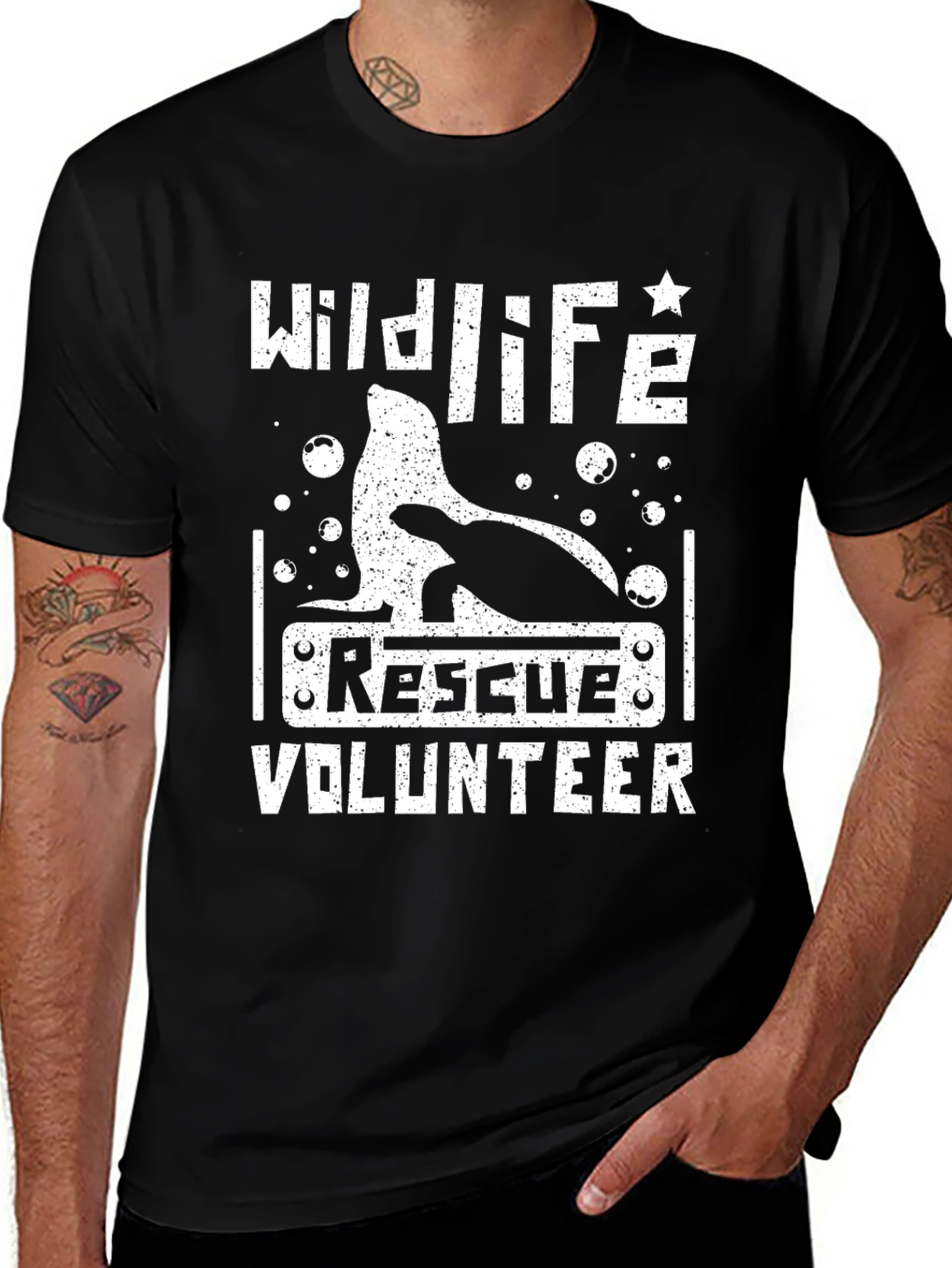 Variant 30 of Wildlife Rescue Volunteer T-Shirt
